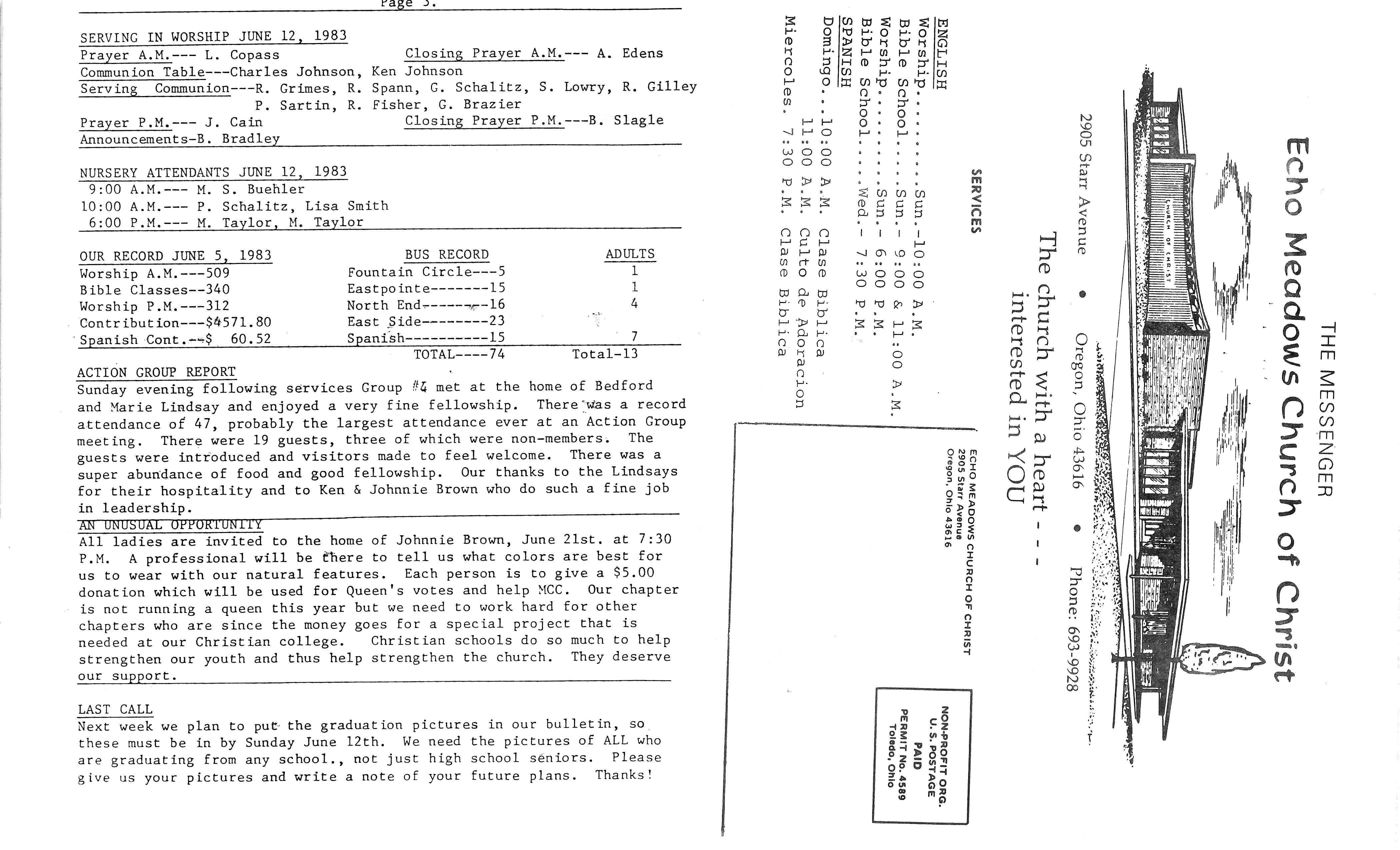 Scanned bulletin, page 1 of 1983-06-12.pdf