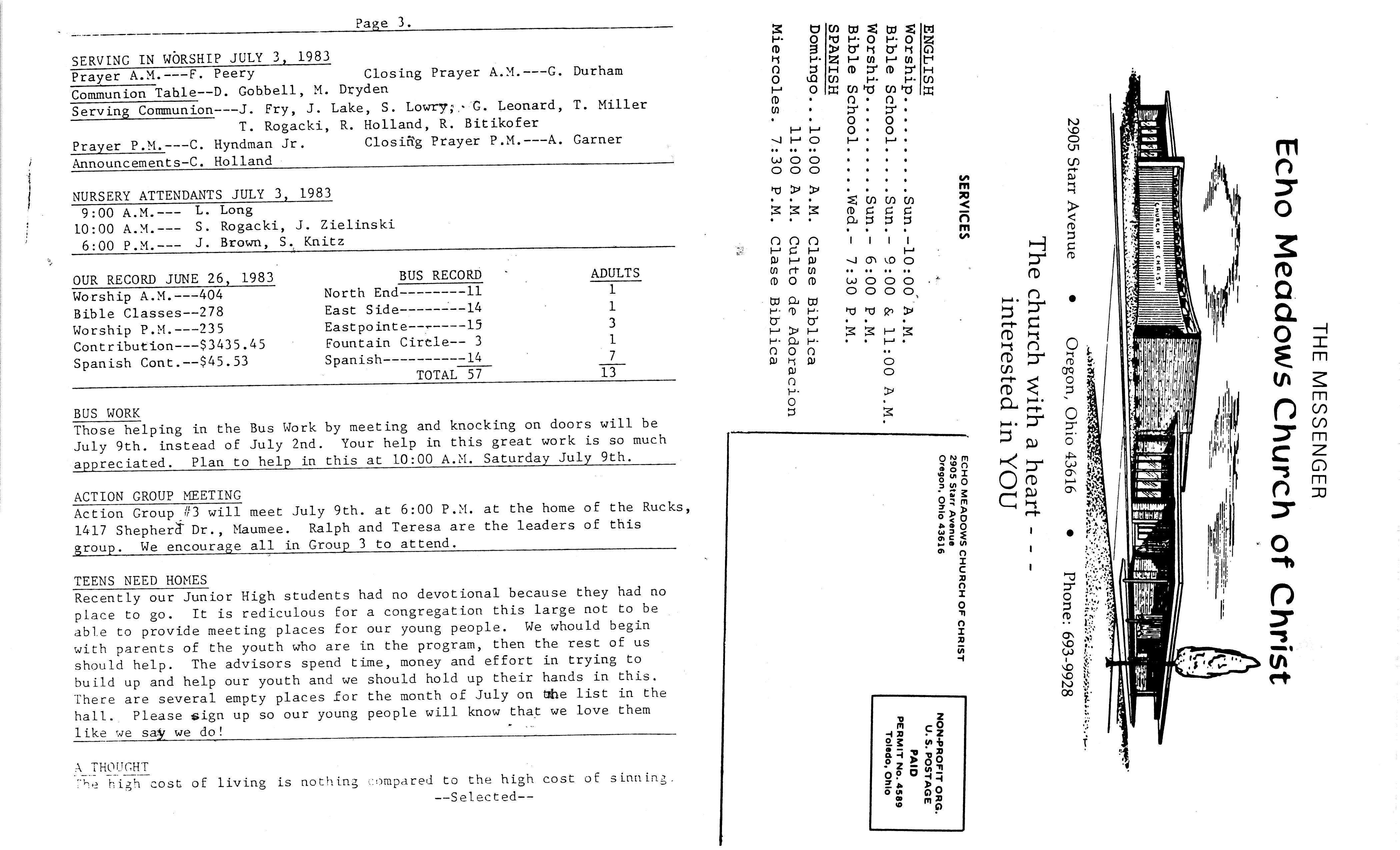 Scanned bulletin, page 1 of 1983-07-03.pdf
