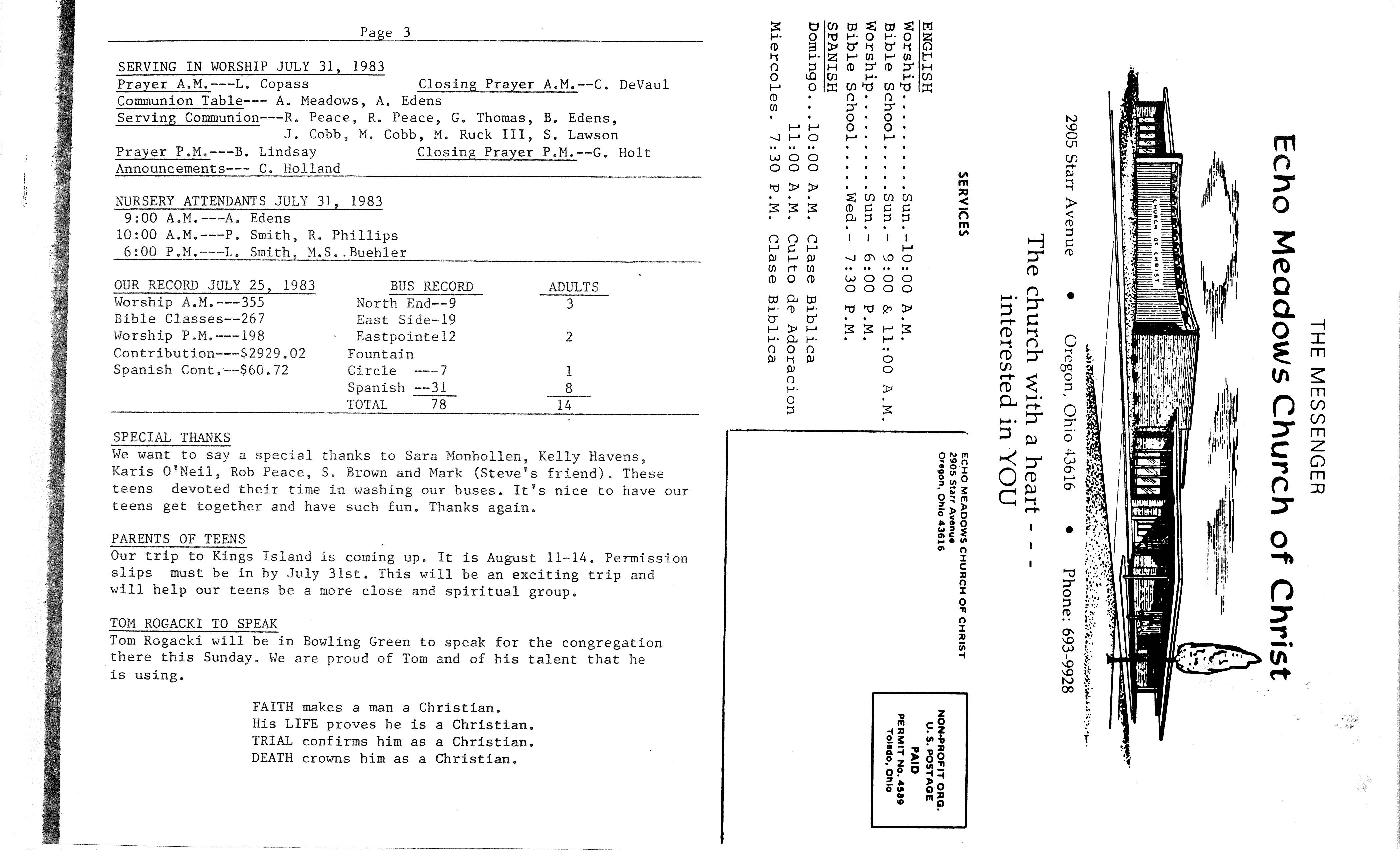 Scanned bulletin, page 1 of 1983-07-31.pdf