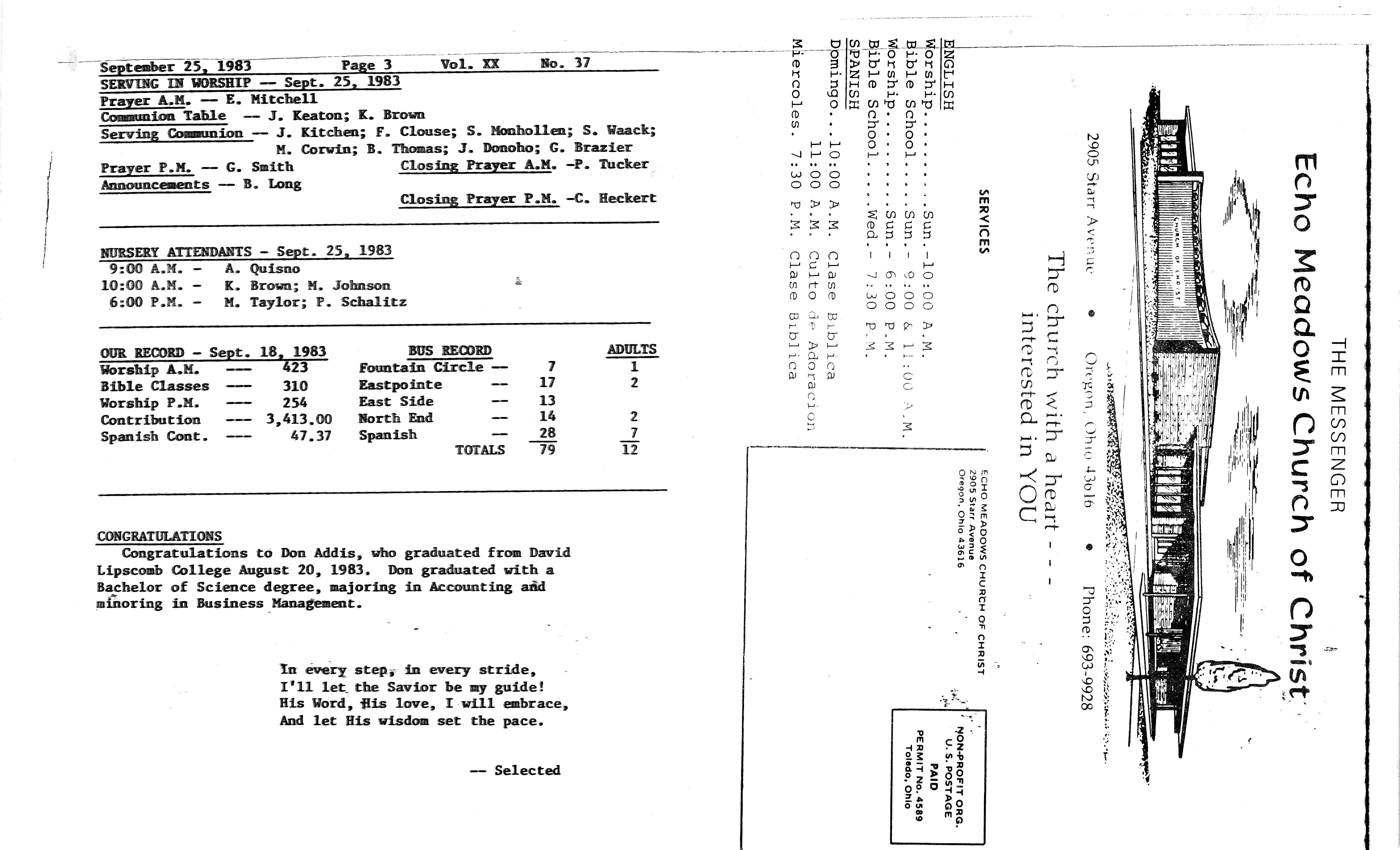 Scanned bulletin, page 1 of 1983-09-25.pdf