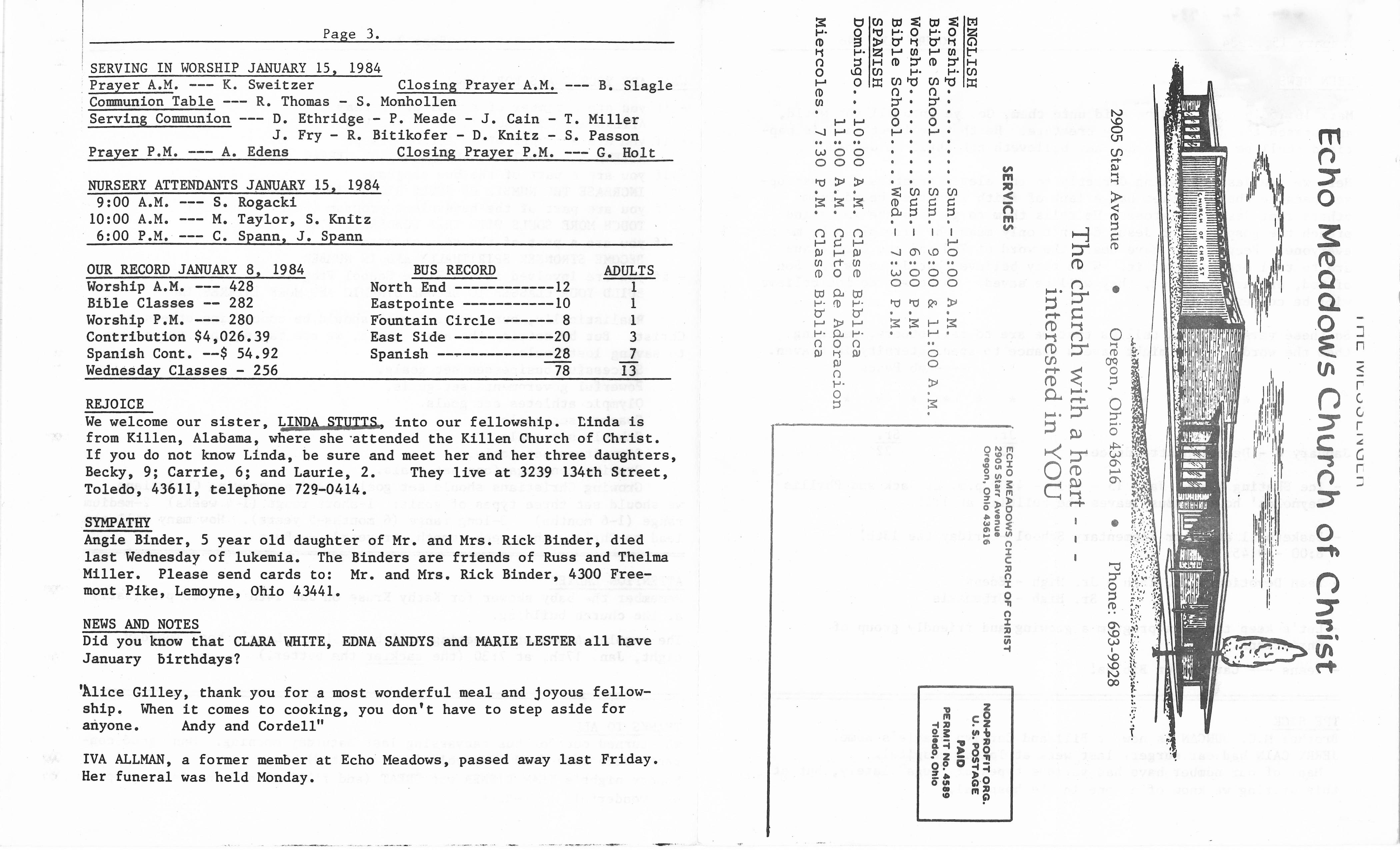 Scanned bulletin, page 1 of 1984-01-15.pdf