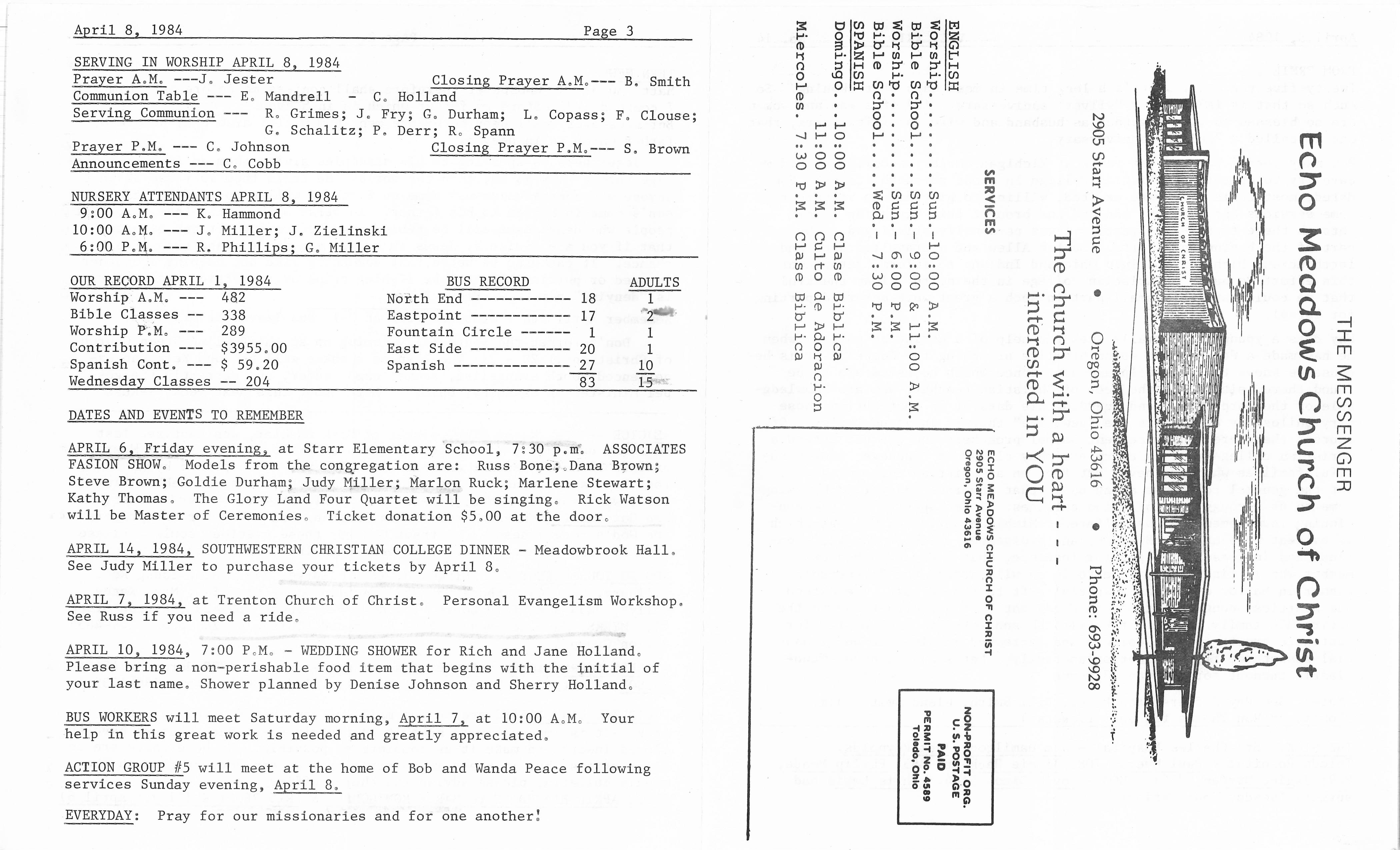 Scanned bulletin, page 1 of 1984-04-08.pdf