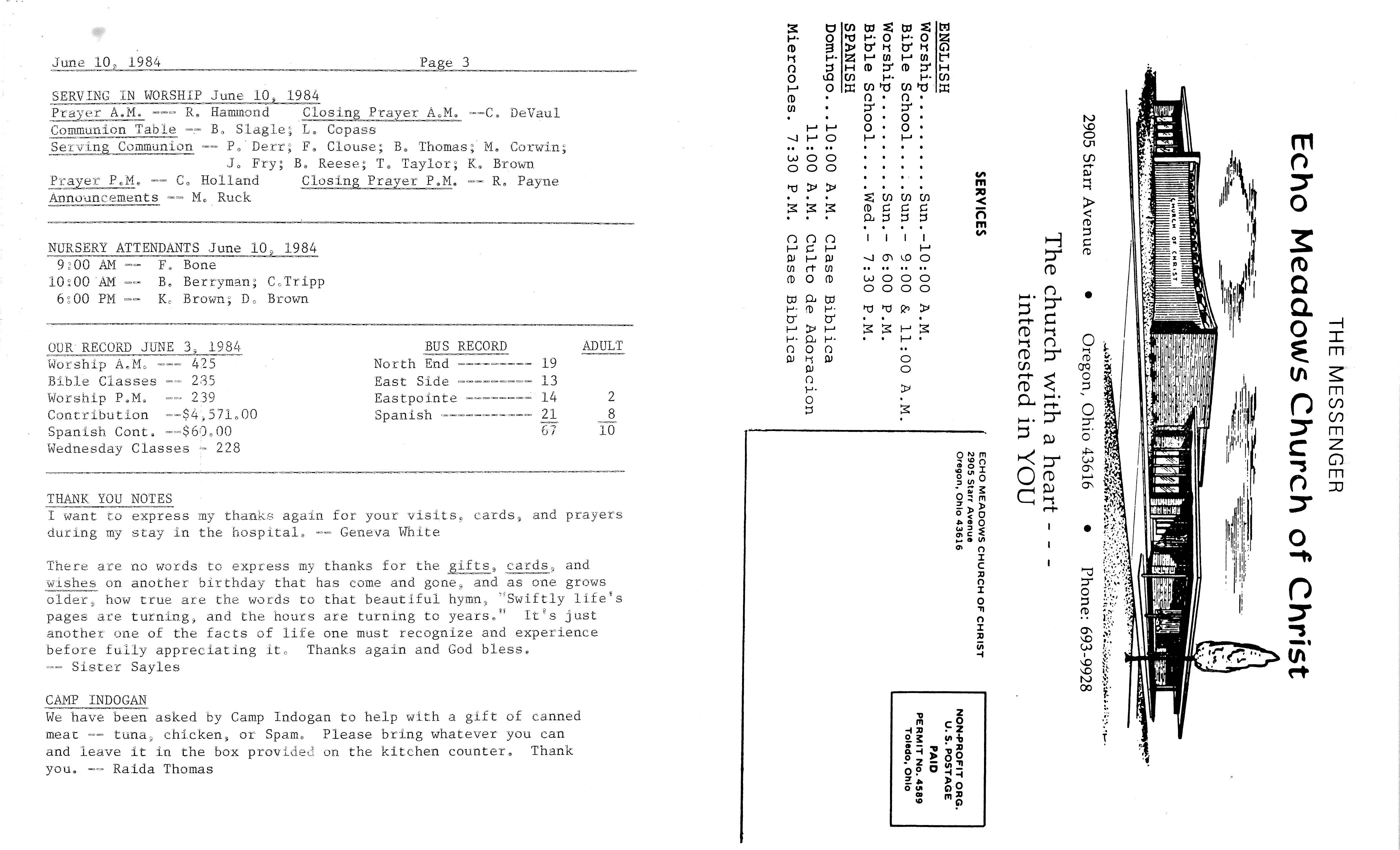 Scanned bulletin, page 1 of 1984-06-10.pdf