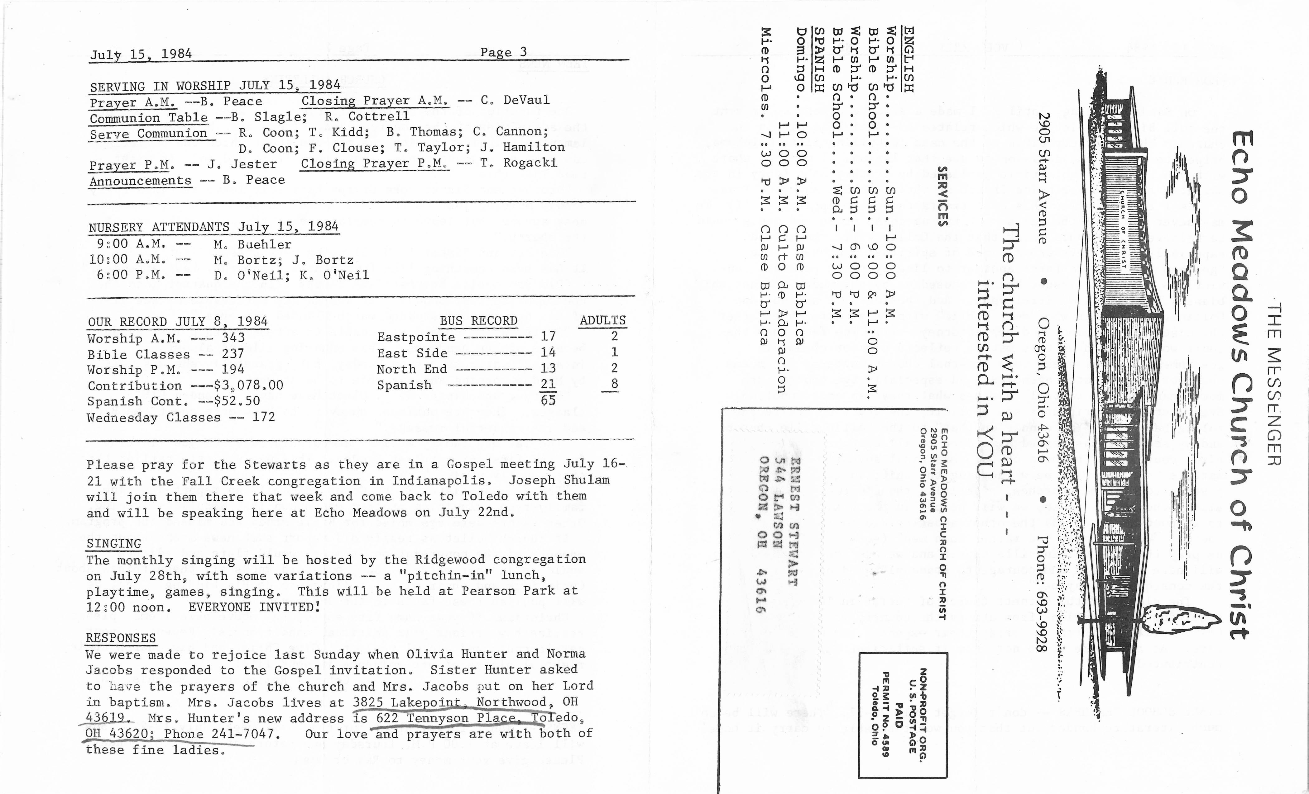 Scanned bulletin, page 1 of 1984-07-15.pdf