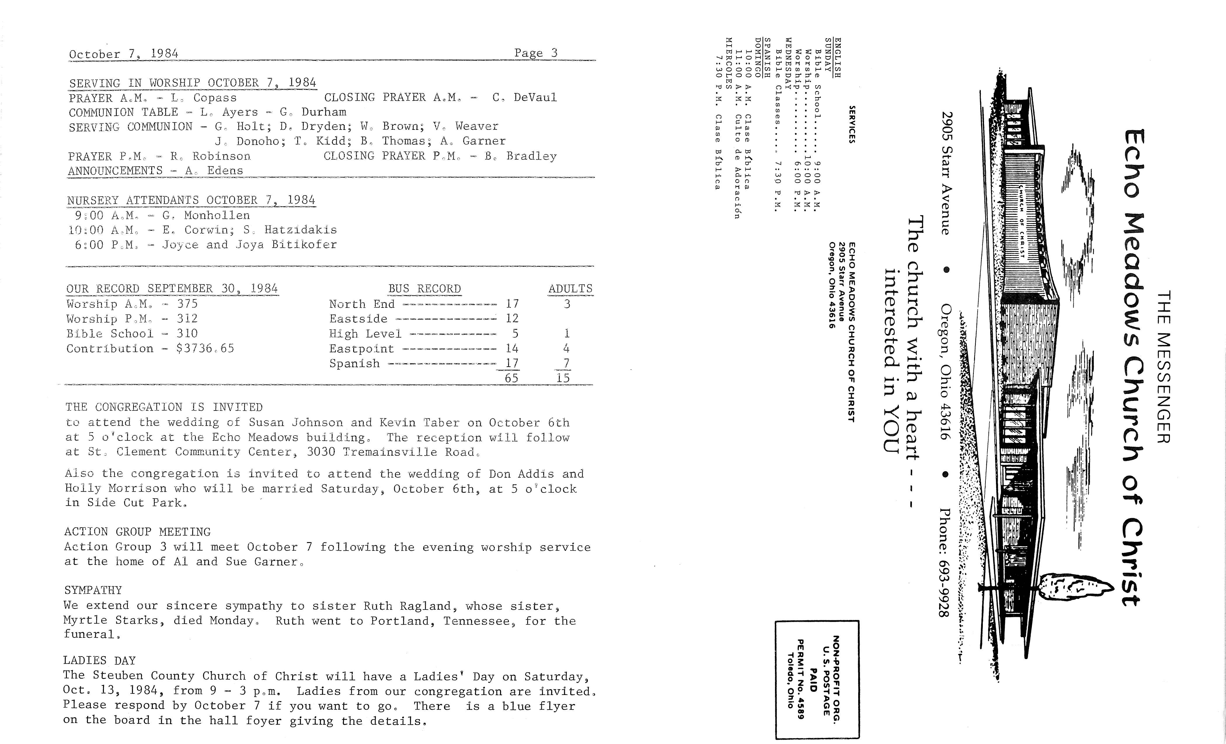 Scanned bulletin, page 1 of 1984-10-07.pdf