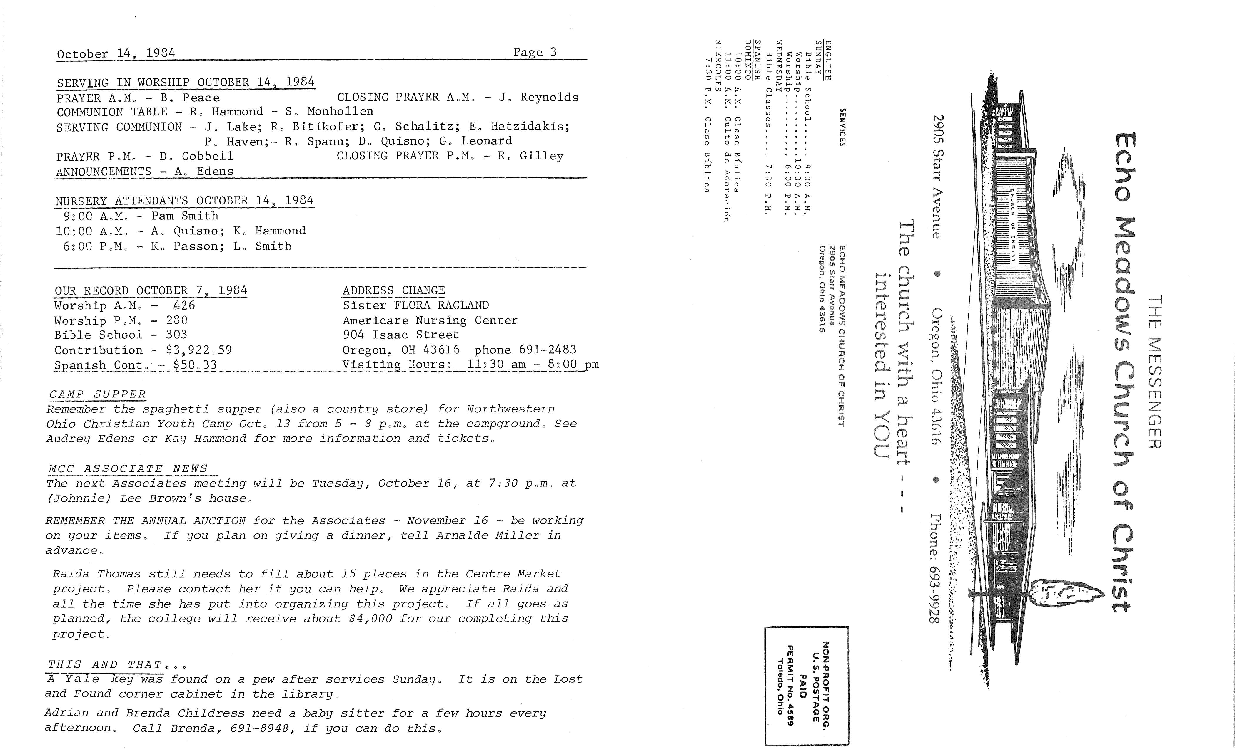 Scanned bulletin, page 1 of 1984-10-14.pdf