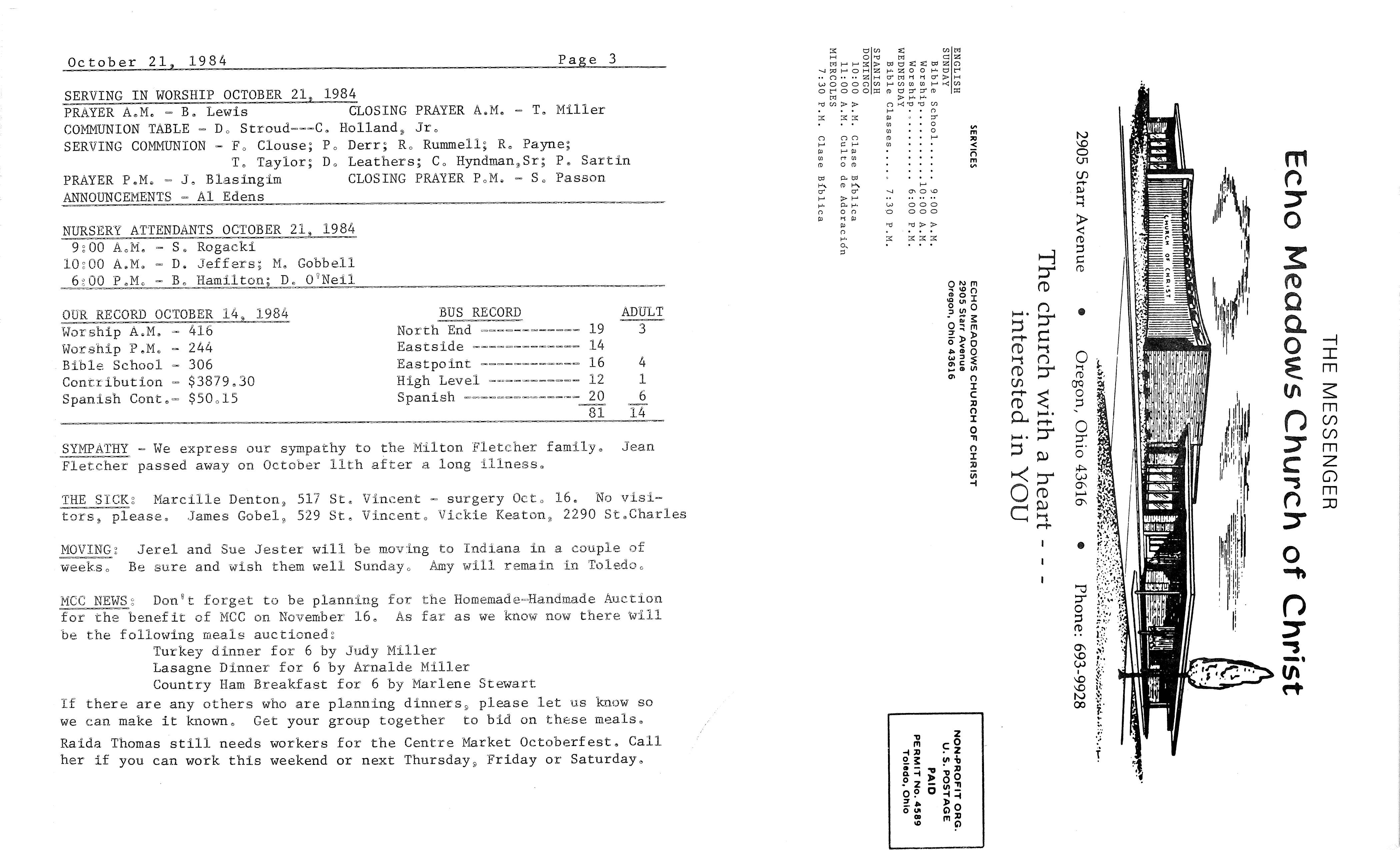 Scanned bulletin, page 1 of 1984-10-21.pdf