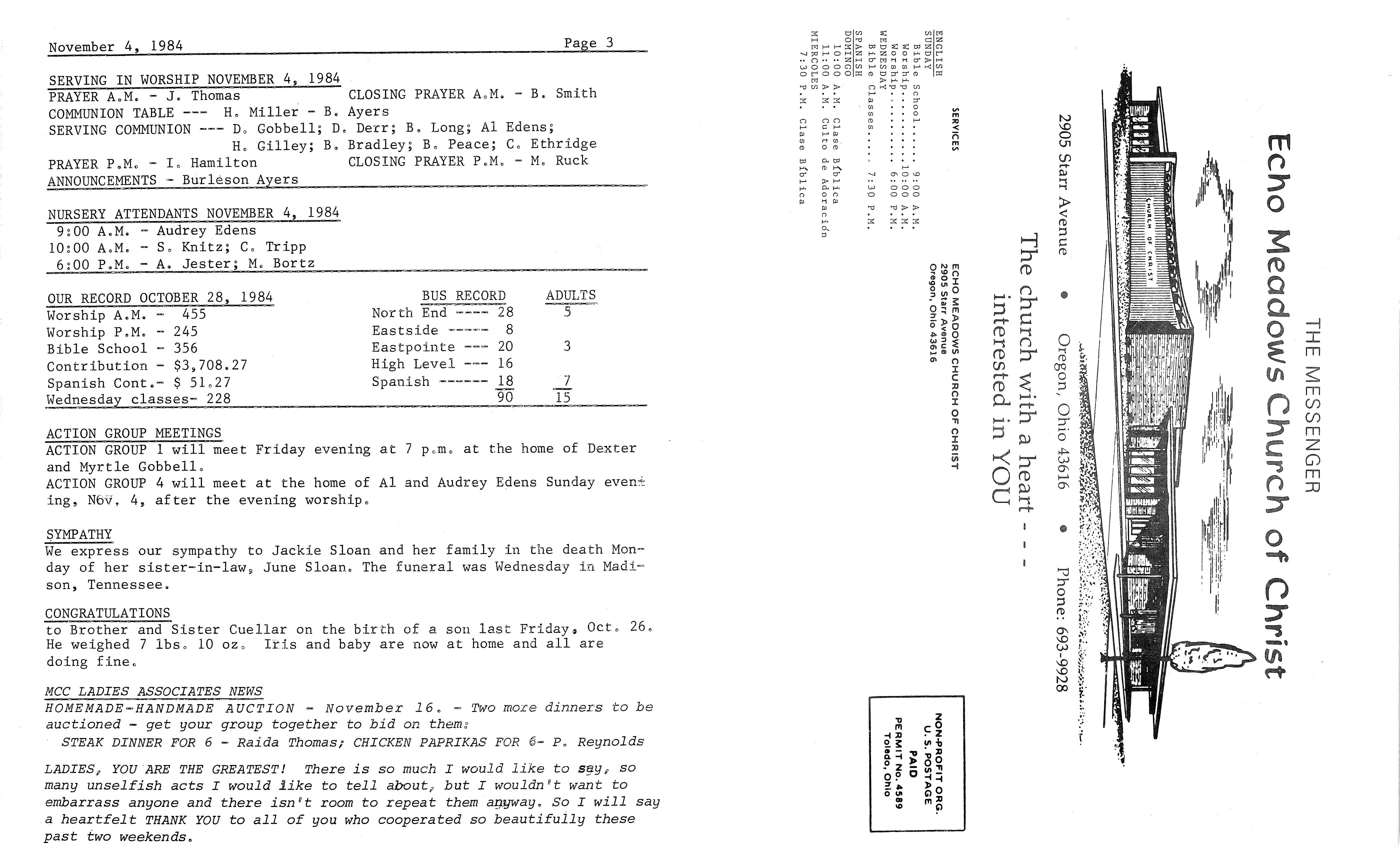 Scanned bulletin, page 1 of 1984-11-04.pdf