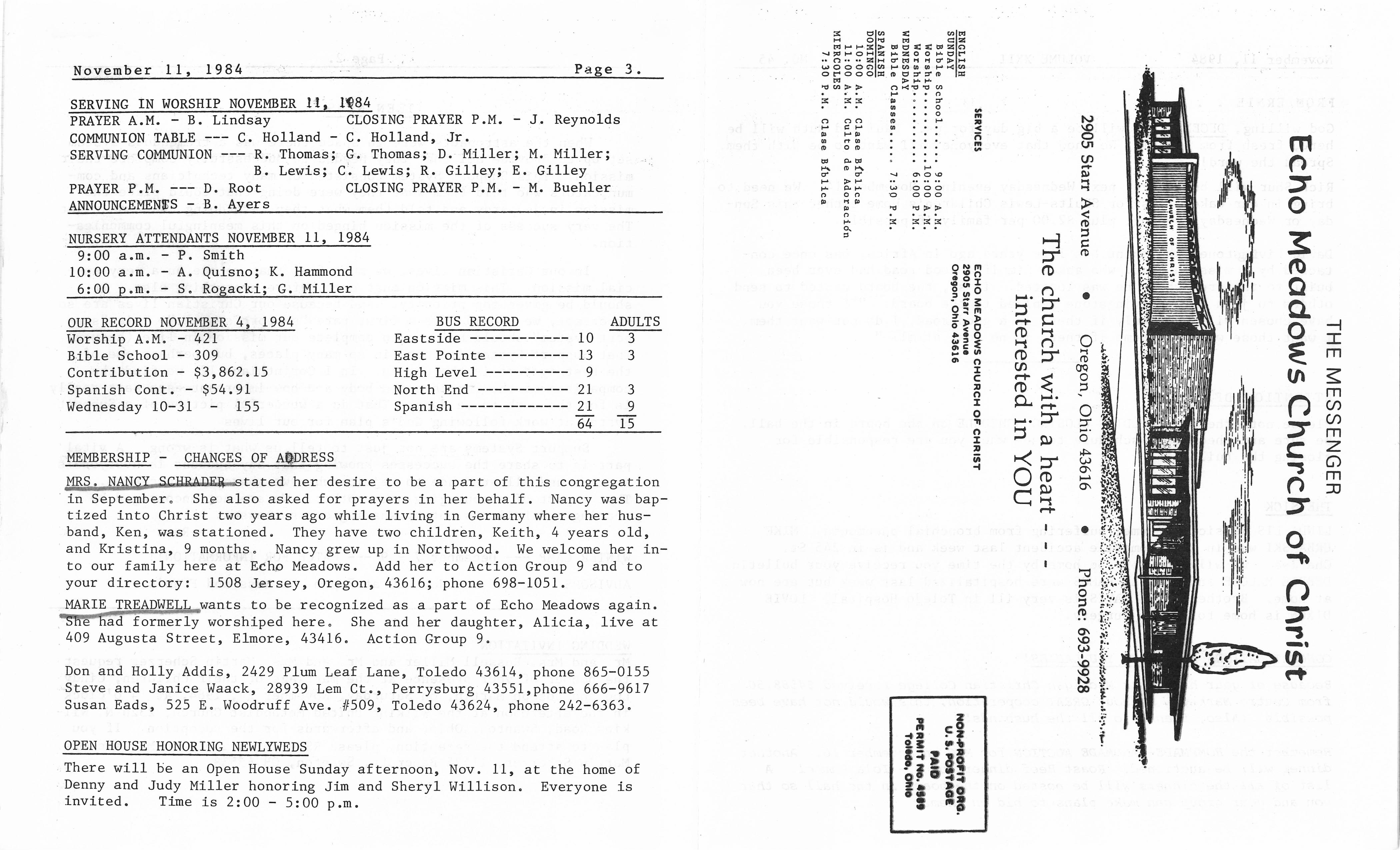 Scanned bulletin, page 1 of 1984-11-11.pdf