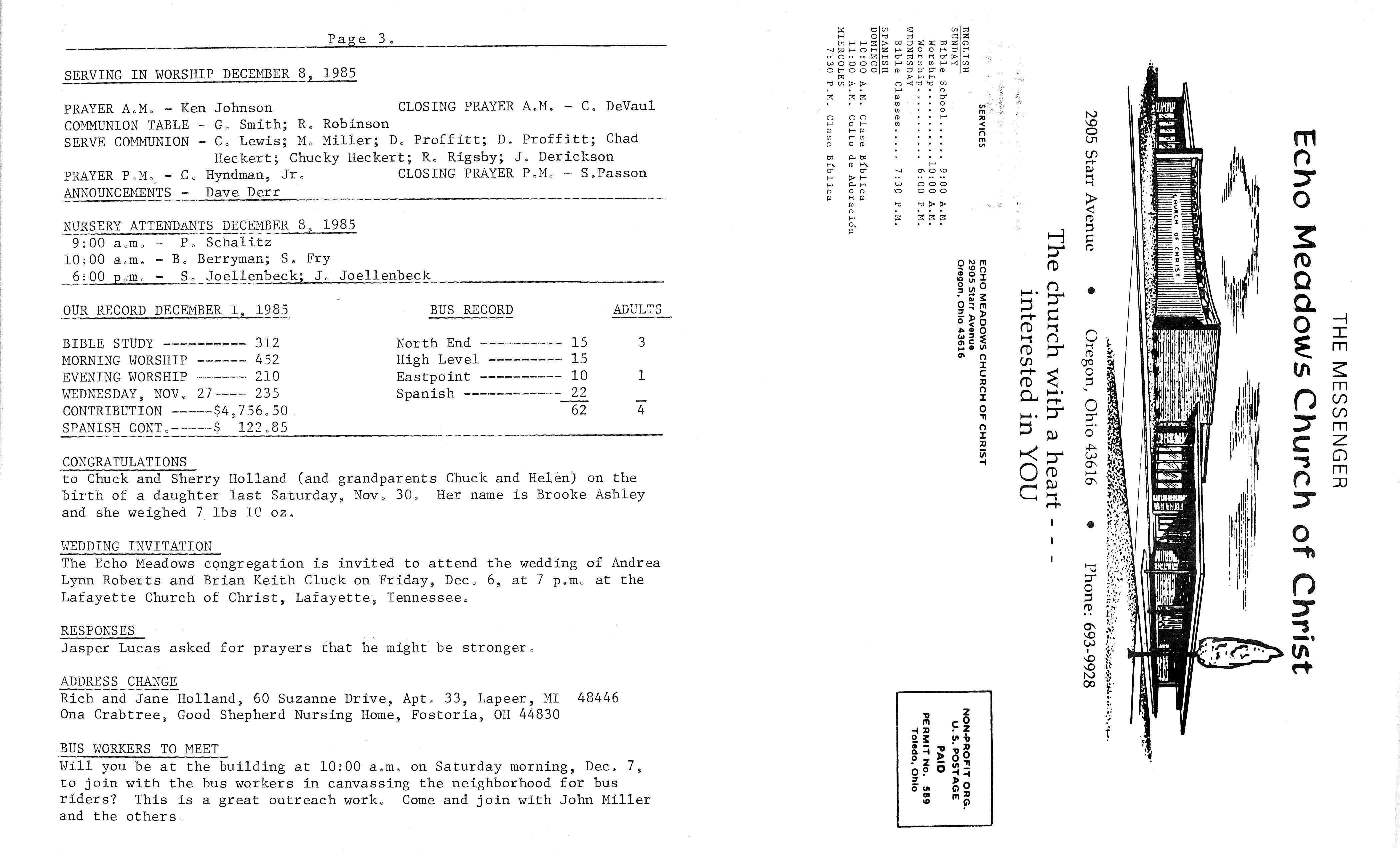 Scanned bulletin, page 1 of 1985-12-08.pdf