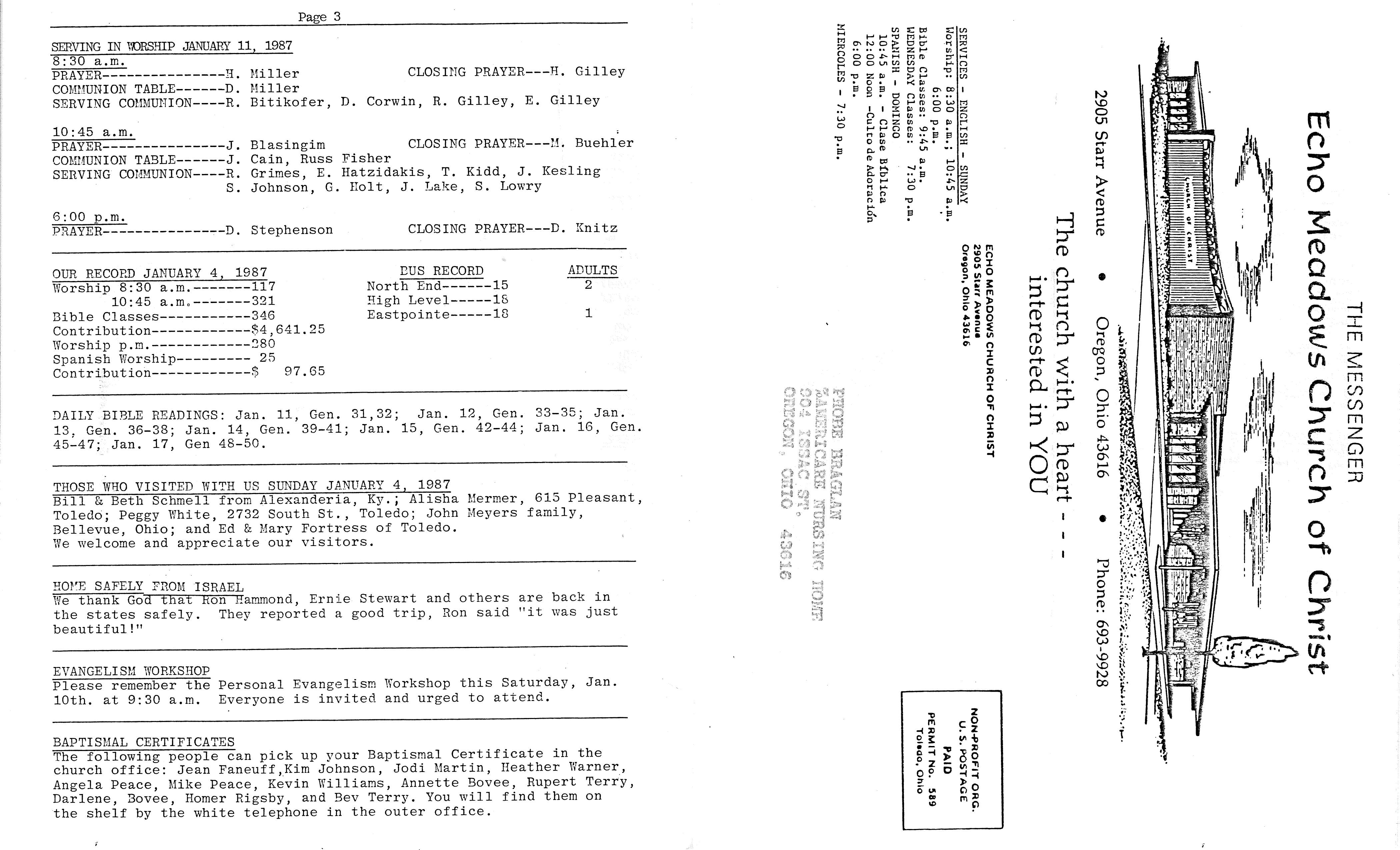 Scanned bulletin, page 1 of 1987-01-11.pdf
