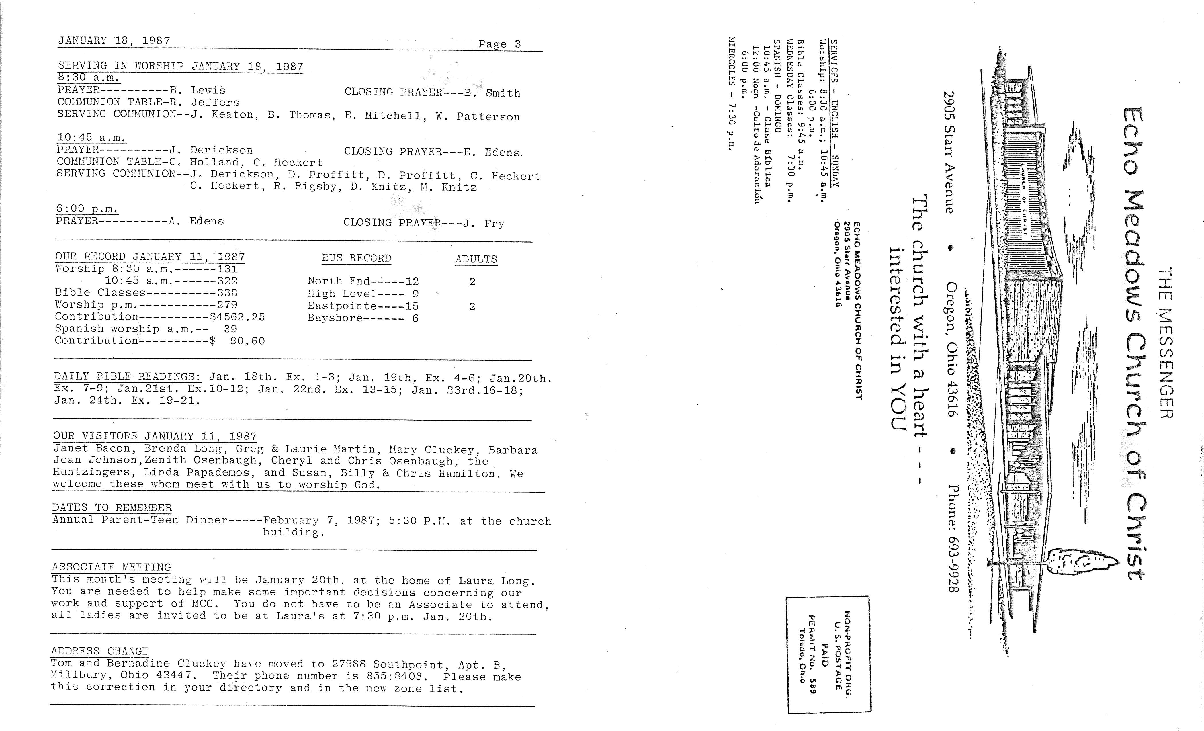 Scanned bulletin, page 1 of 1987-01-18.pdf