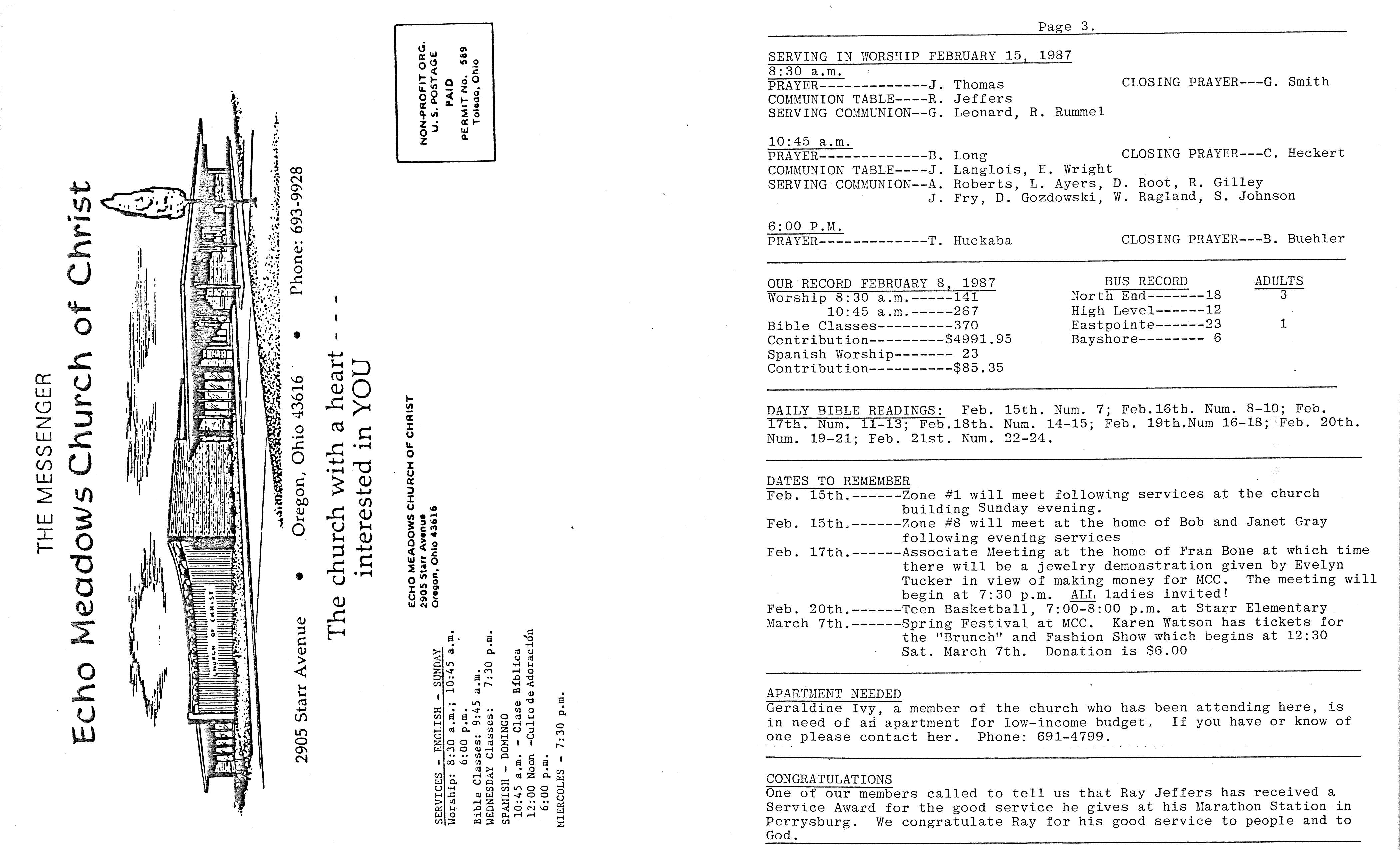 Scanned bulletin, page 1 of 1987-02-15.pdf