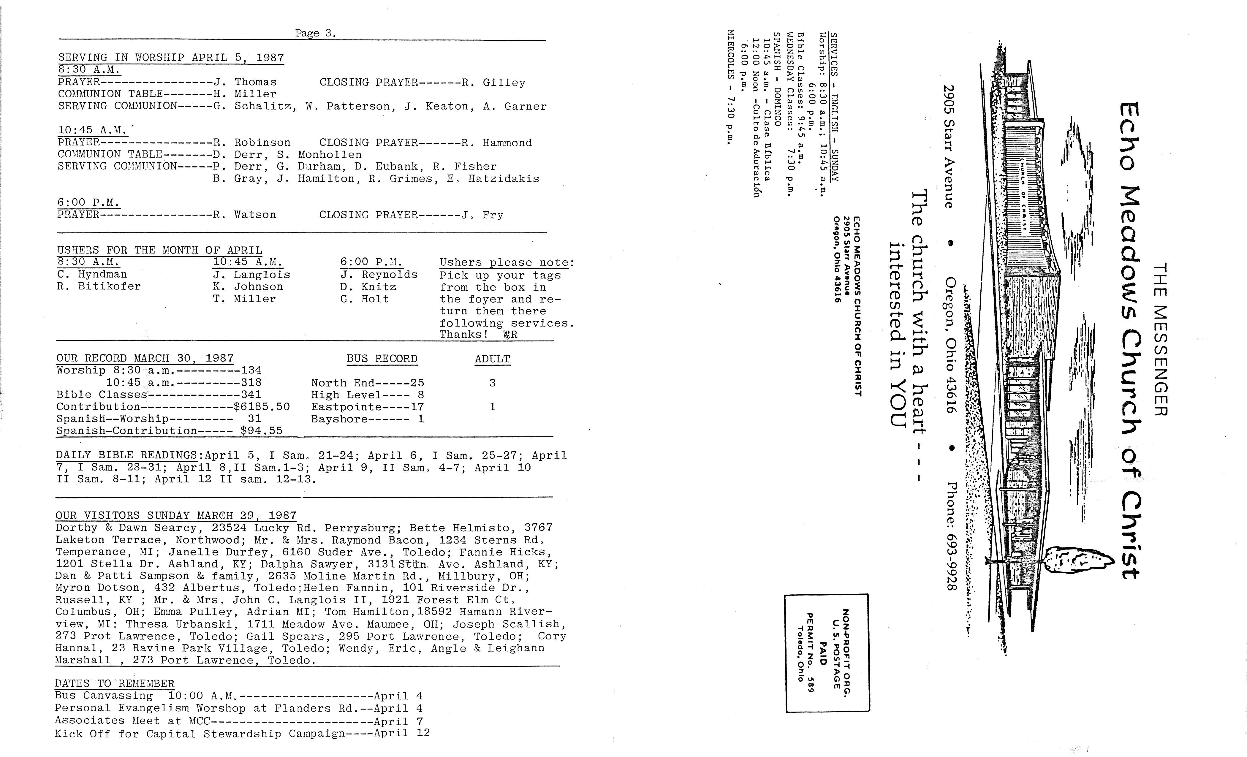 Scanned bulletin, page 1 of 1987-04-05.pdf