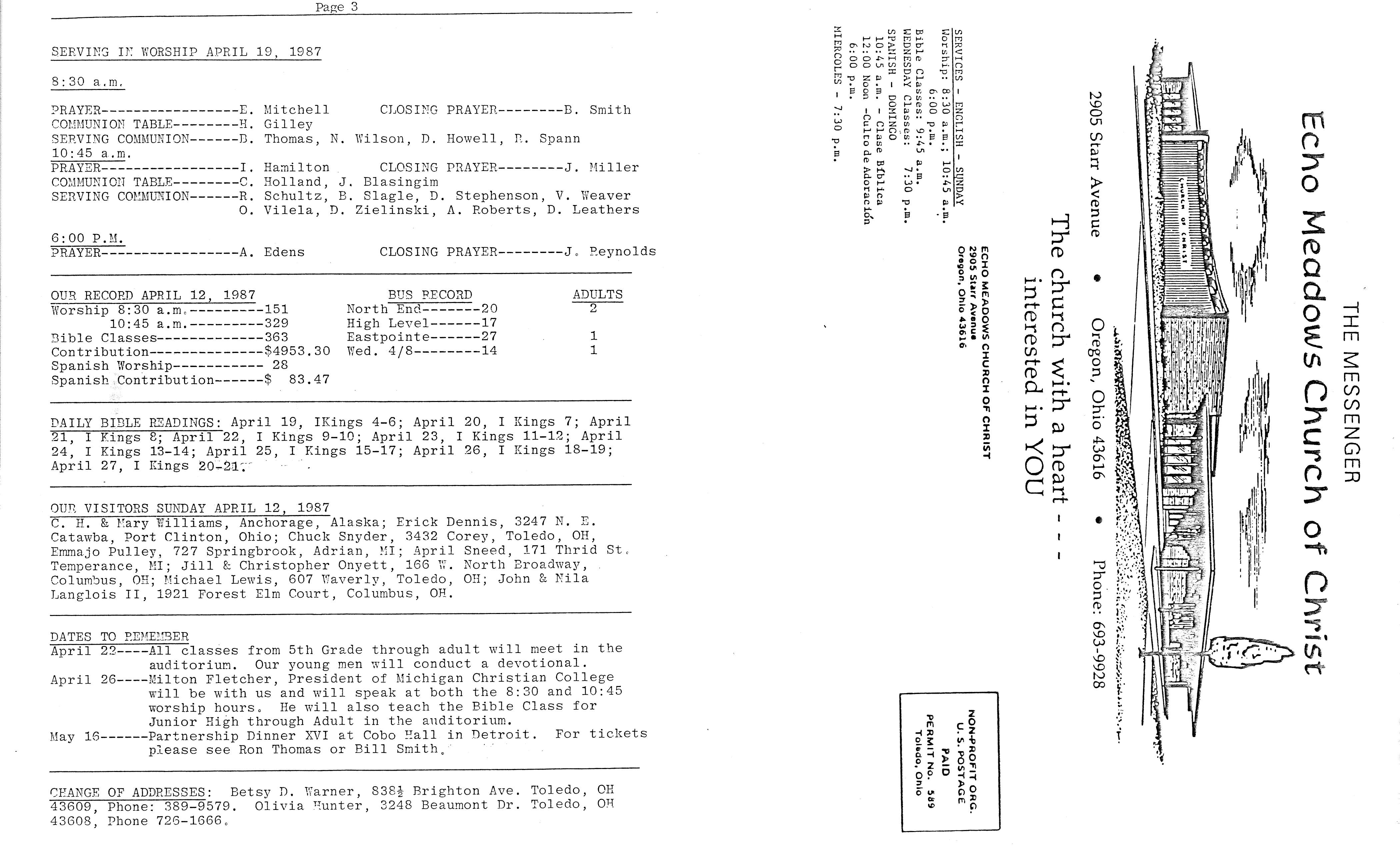 Scanned bulletin, page 1 of 1987-04-19.pdf