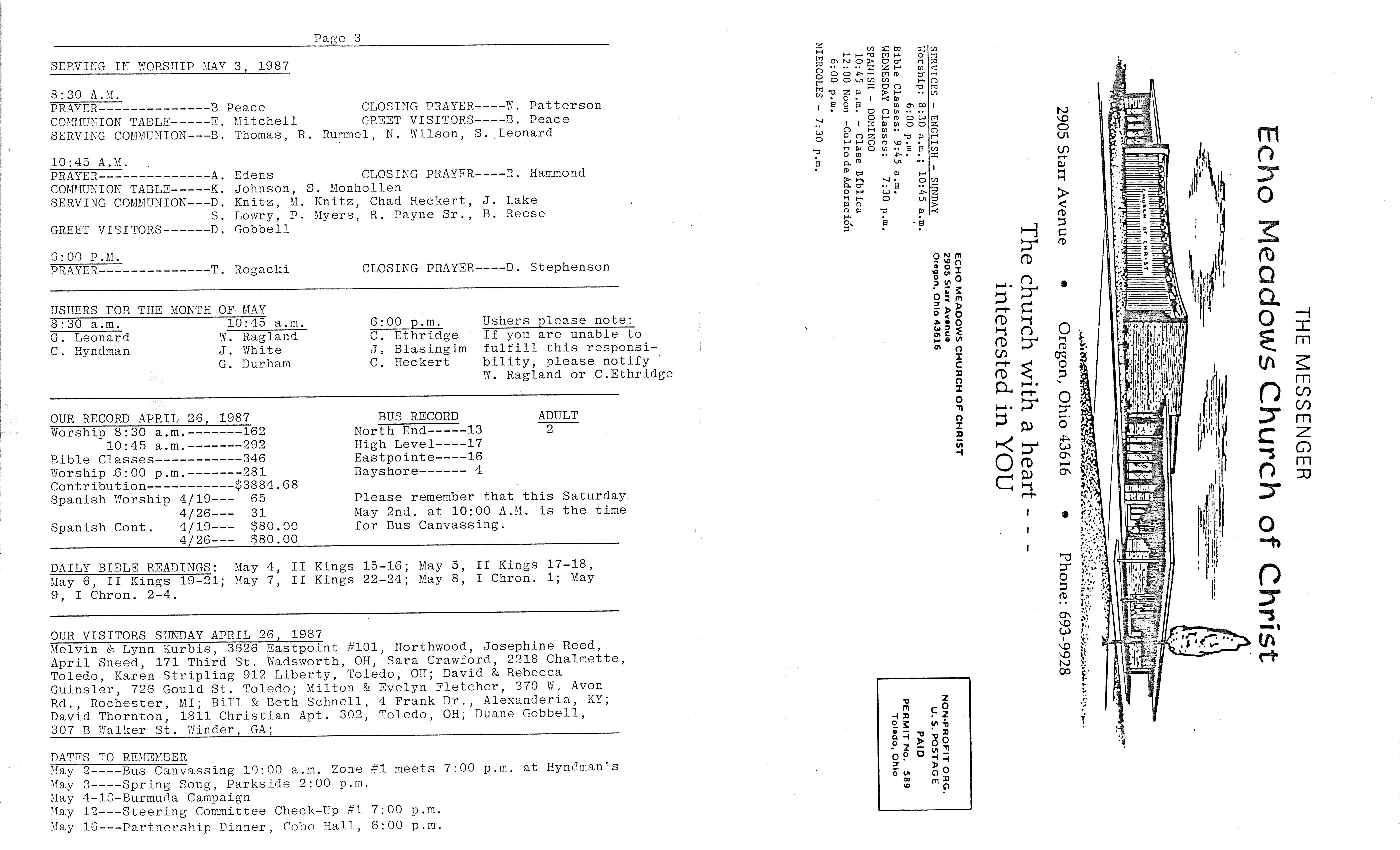 Scanned bulletin, page 1 of 1987-05-03.pdf