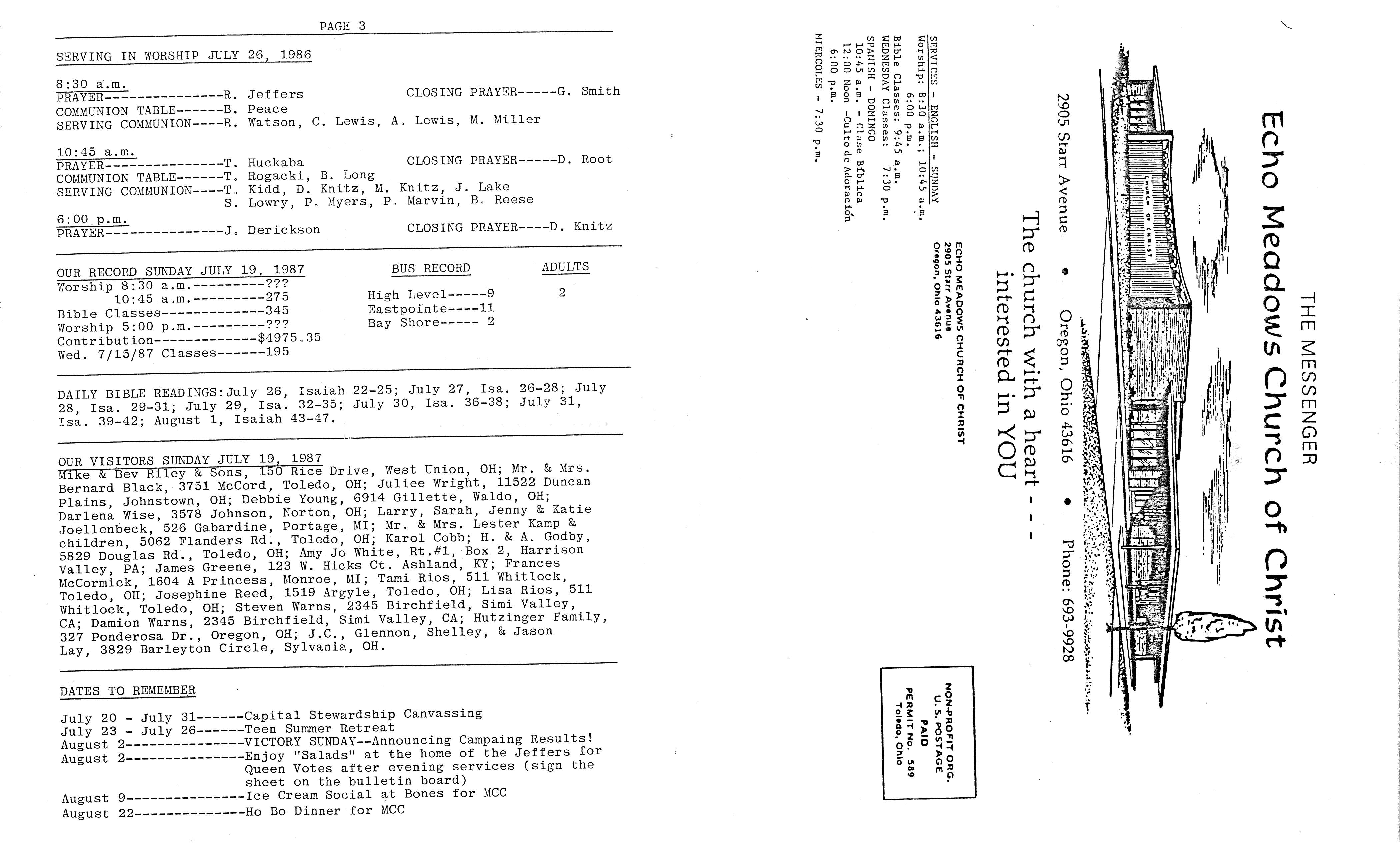 Scanned bulletin, page 1 of 1987-07-26.pdf