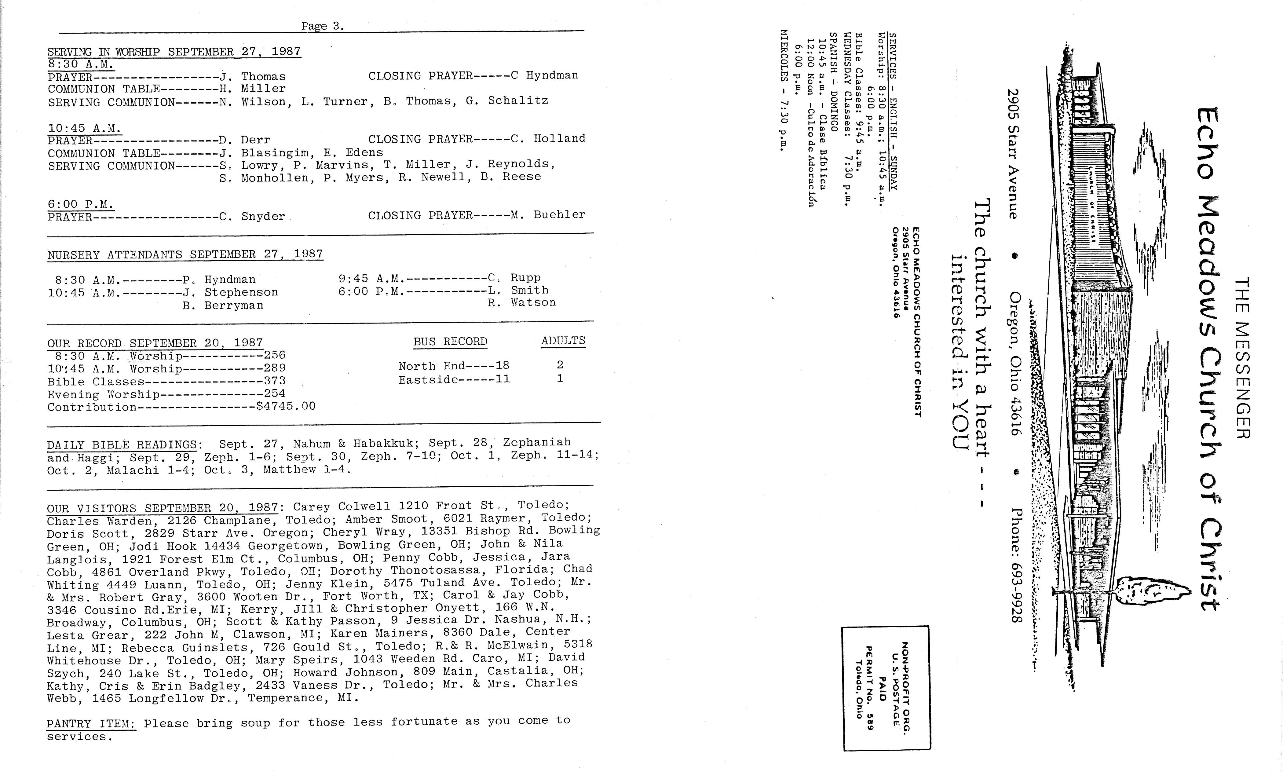 Scanned bulletin, page 1 of 1987-09-27.pdf