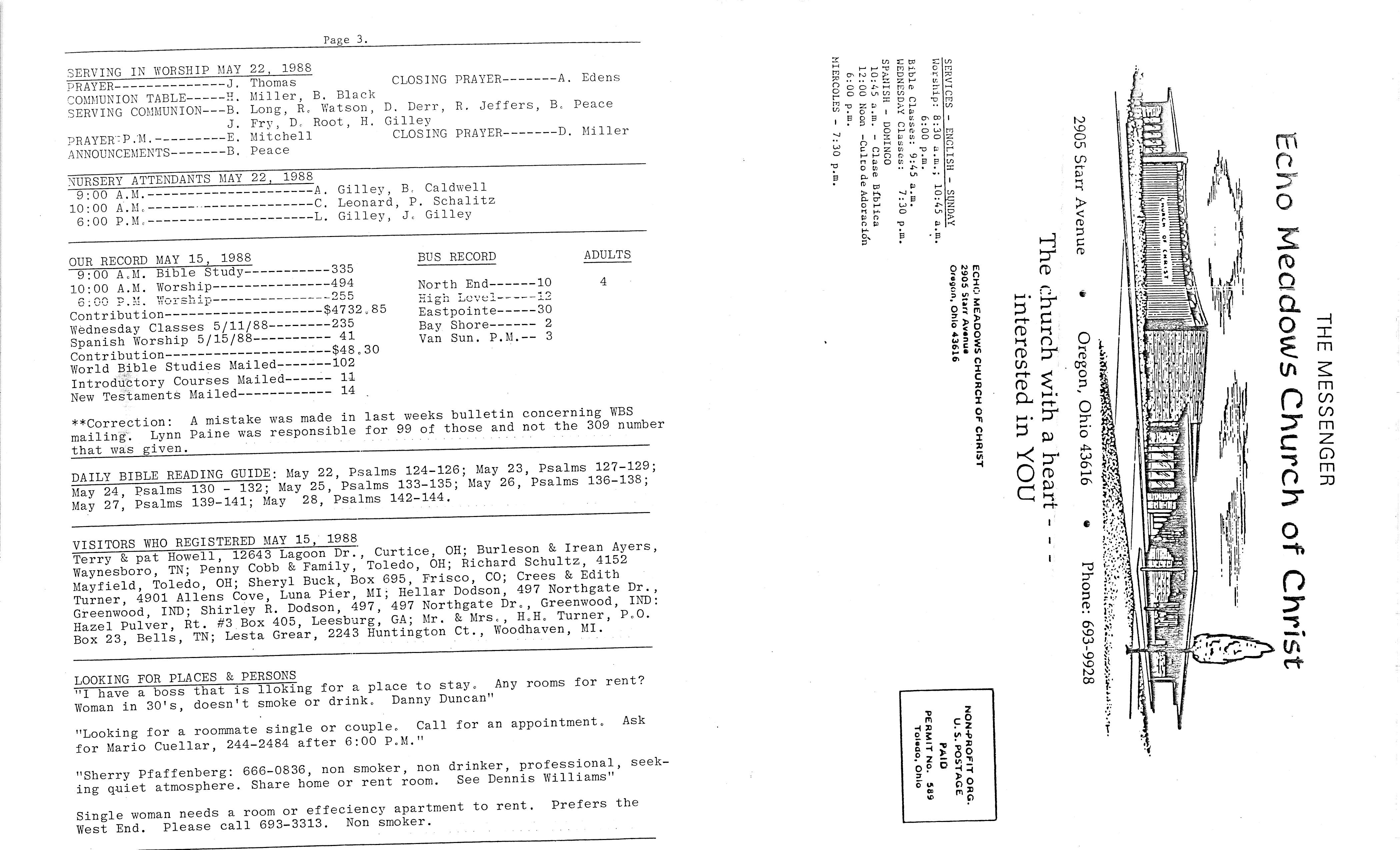 Scanned bulletin, page 1 of 1988-05-22.pdf