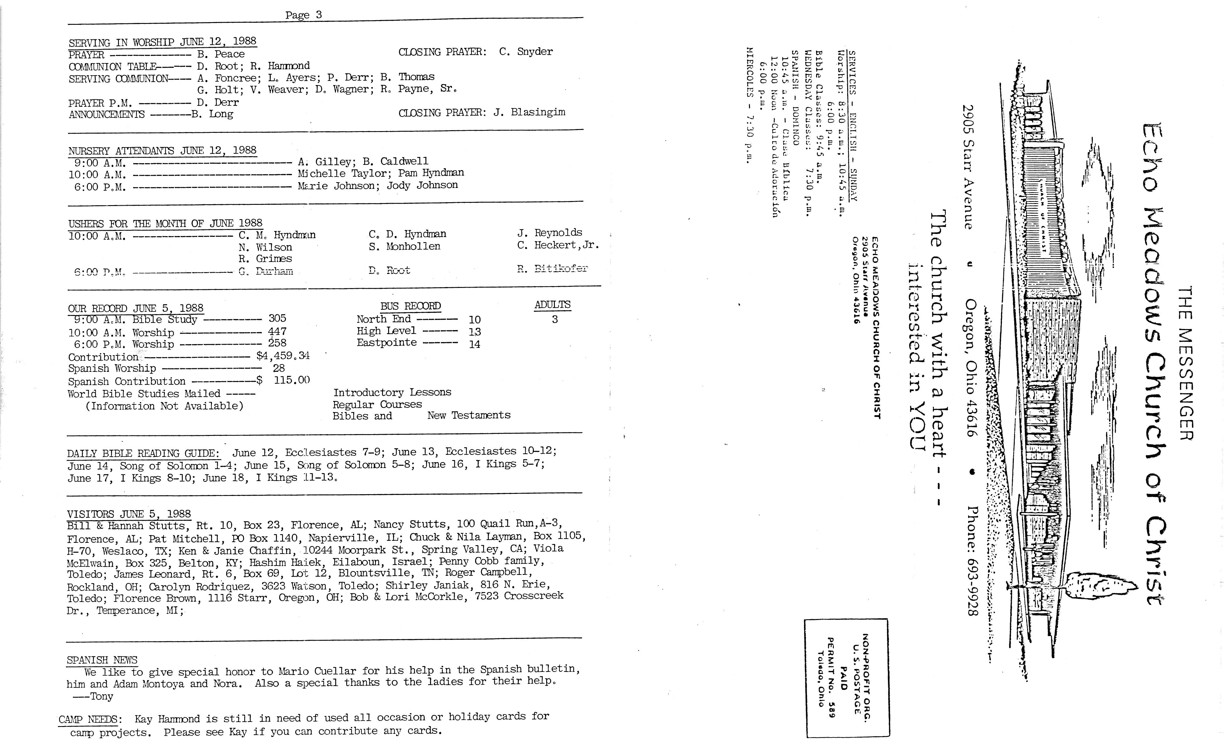 Scanned bulletin, page 1 of 1988-06-12.pdf