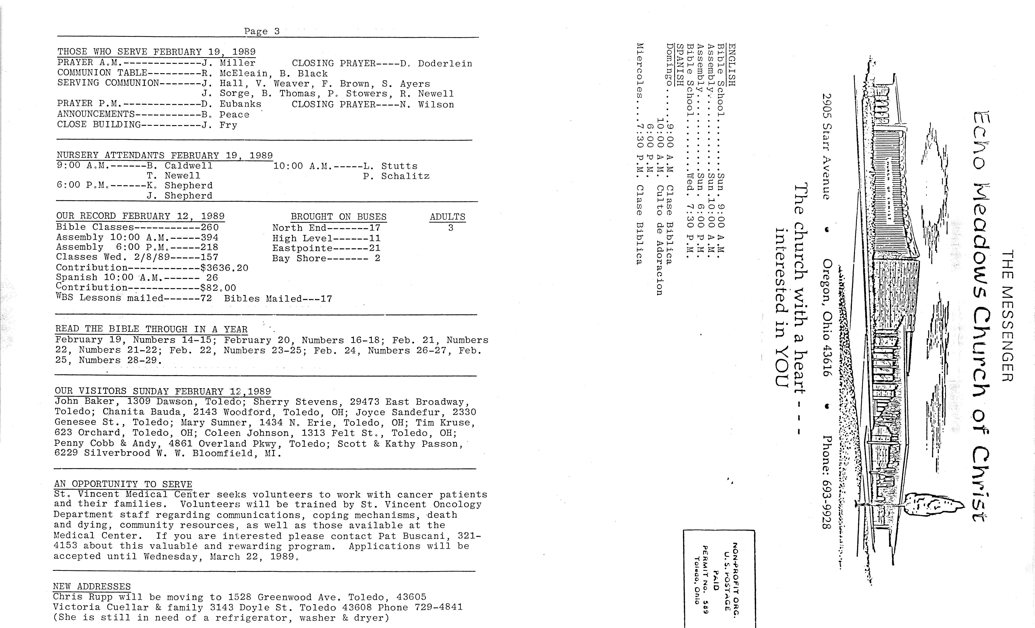 Scanned bulletin, page 1 of 1989-02-19.pdf