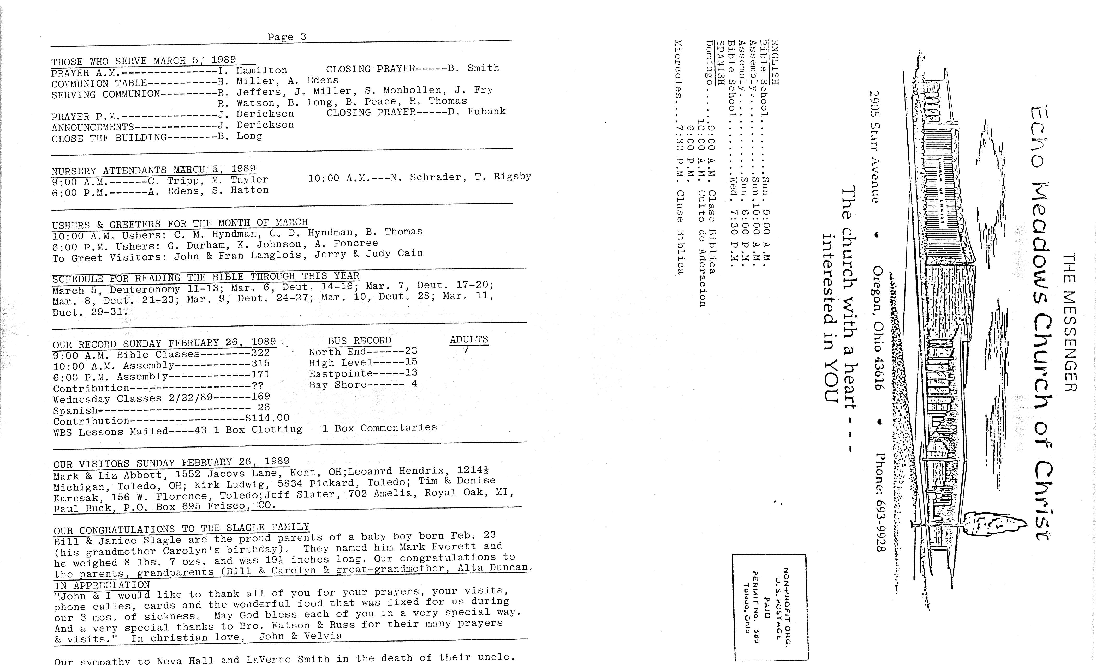 Scanned bulletin, page 1 of 1989-03-05.pdf