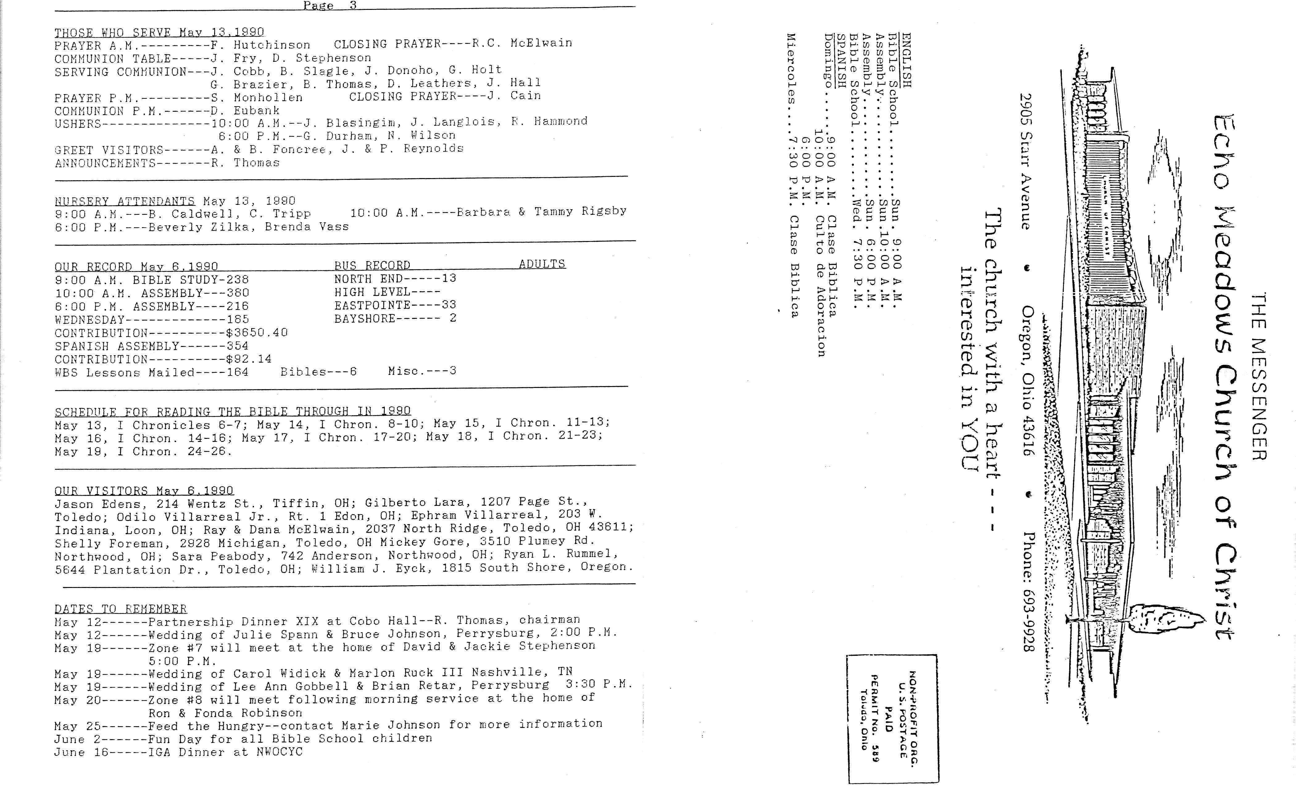 Scanned bulletin, page 1 of 1990-05-13.pdf