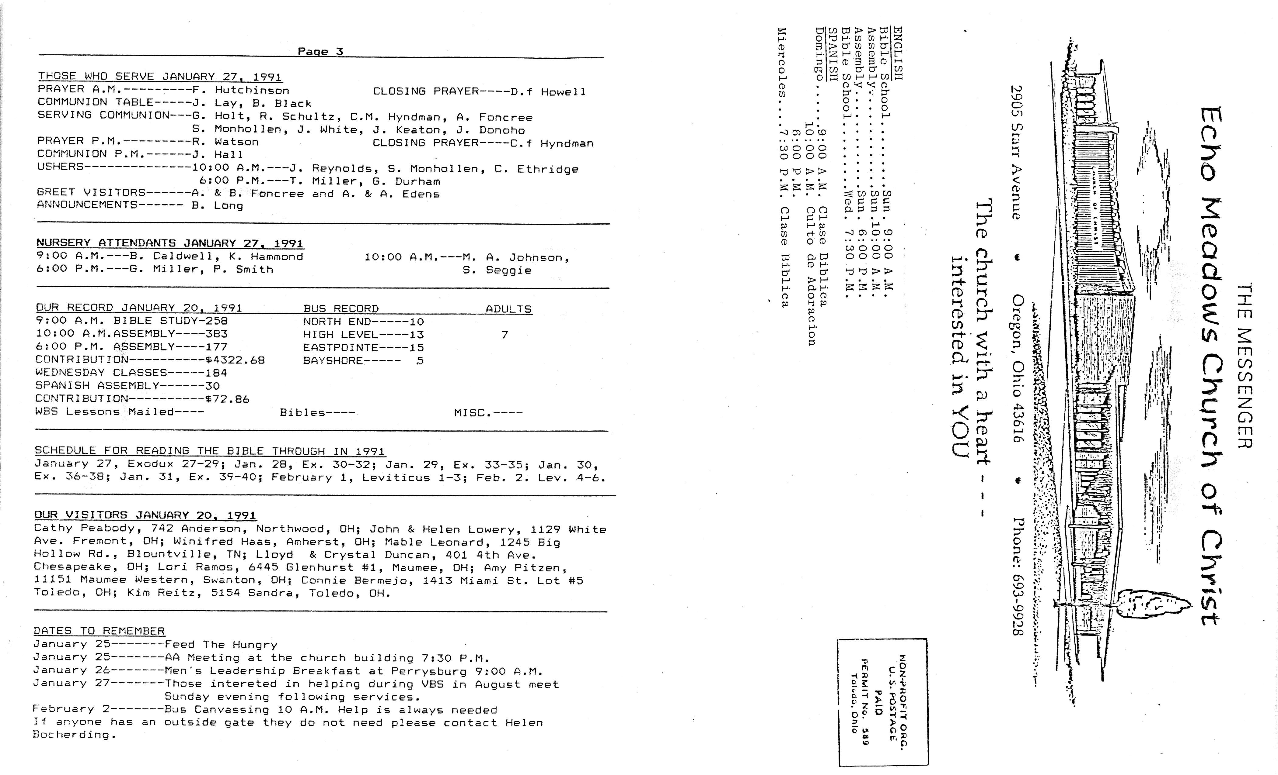 Scanned bulletin, page 1 of 1991-01-27.pdf