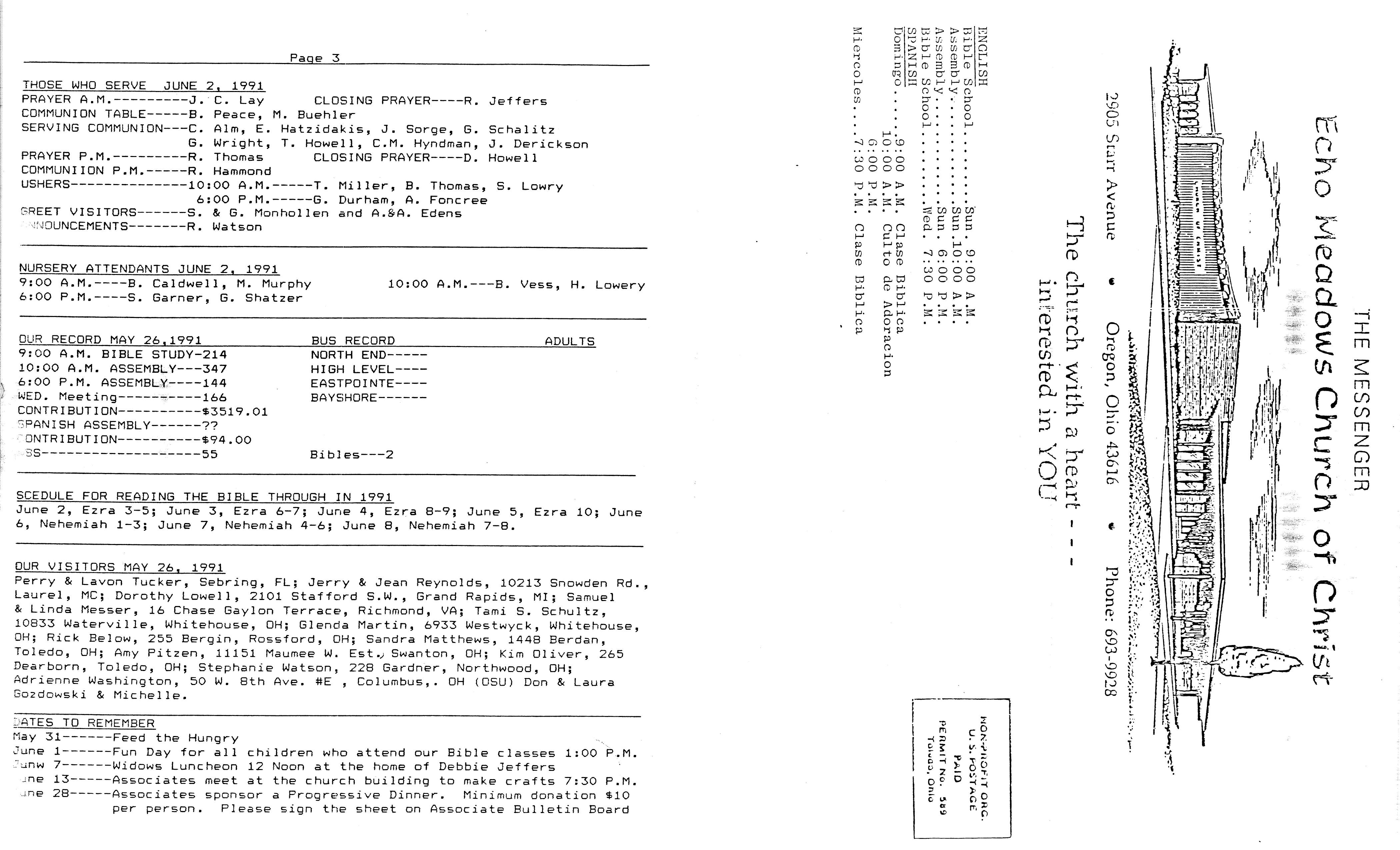 Scanned bulletin, page 1 of 1991-06-02.pdf