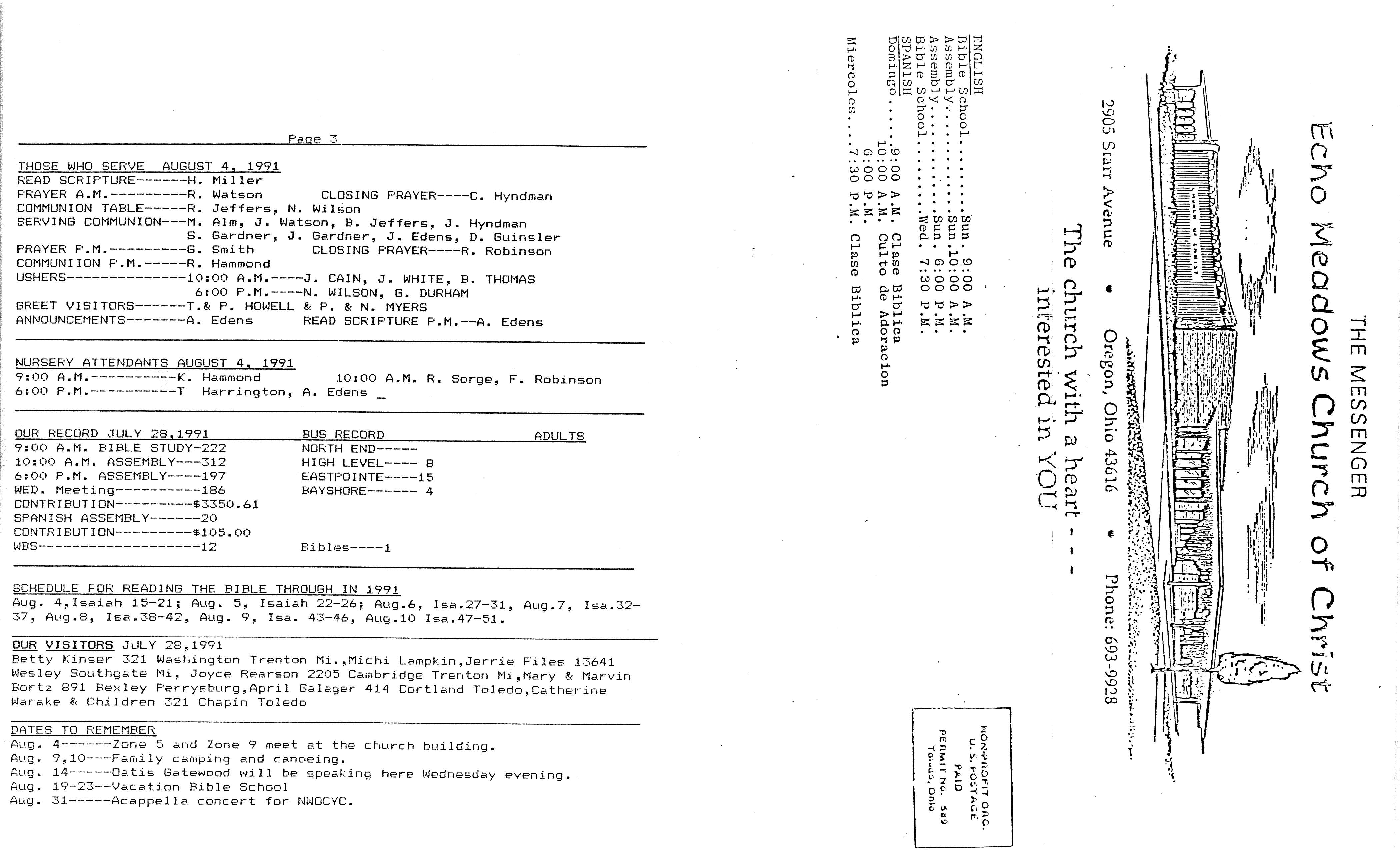 Scanned bulletin, page 1 of 1991-08-04.pdf
