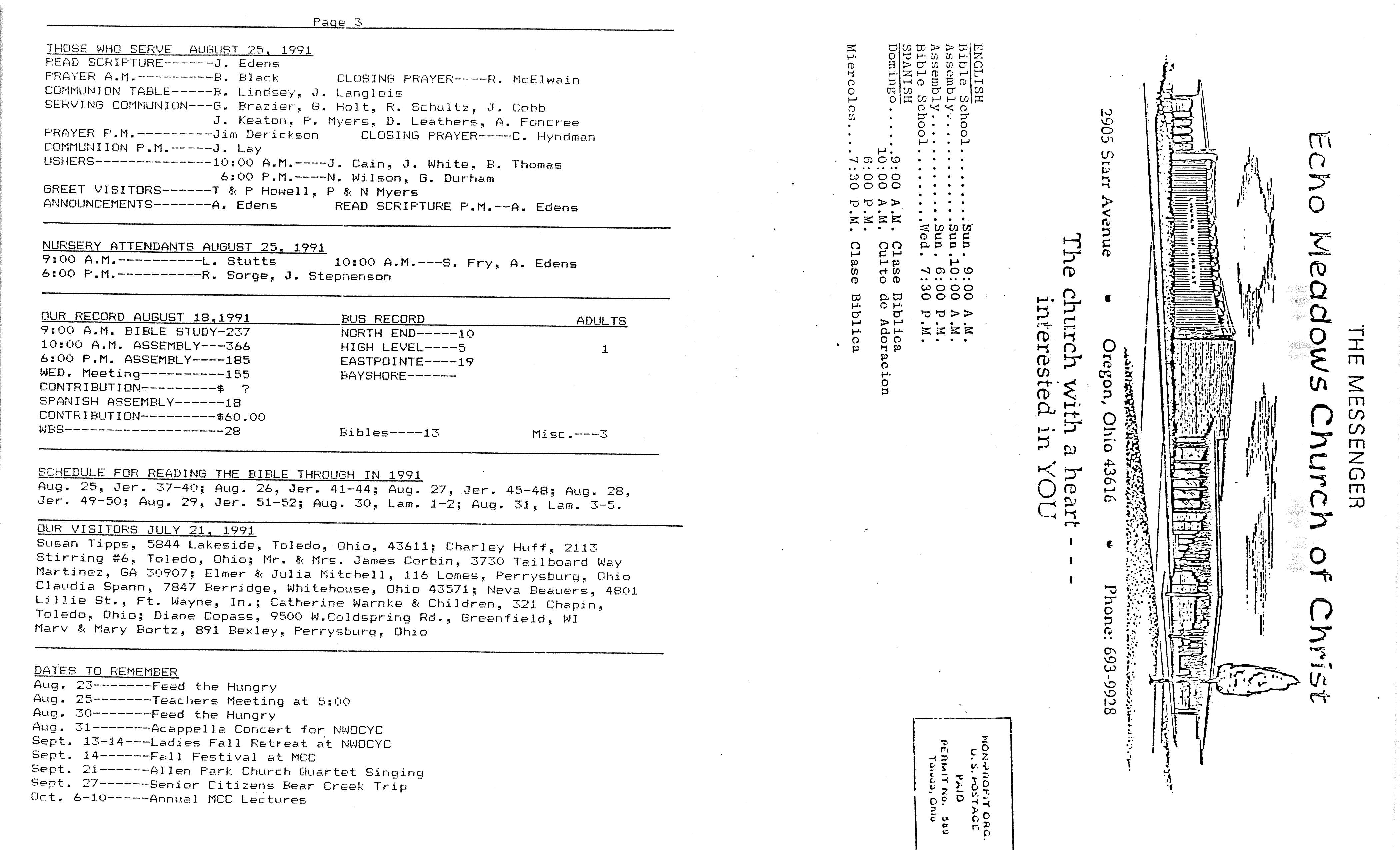 Scanned bulletin, page 1 of 1991-08-25.pdf