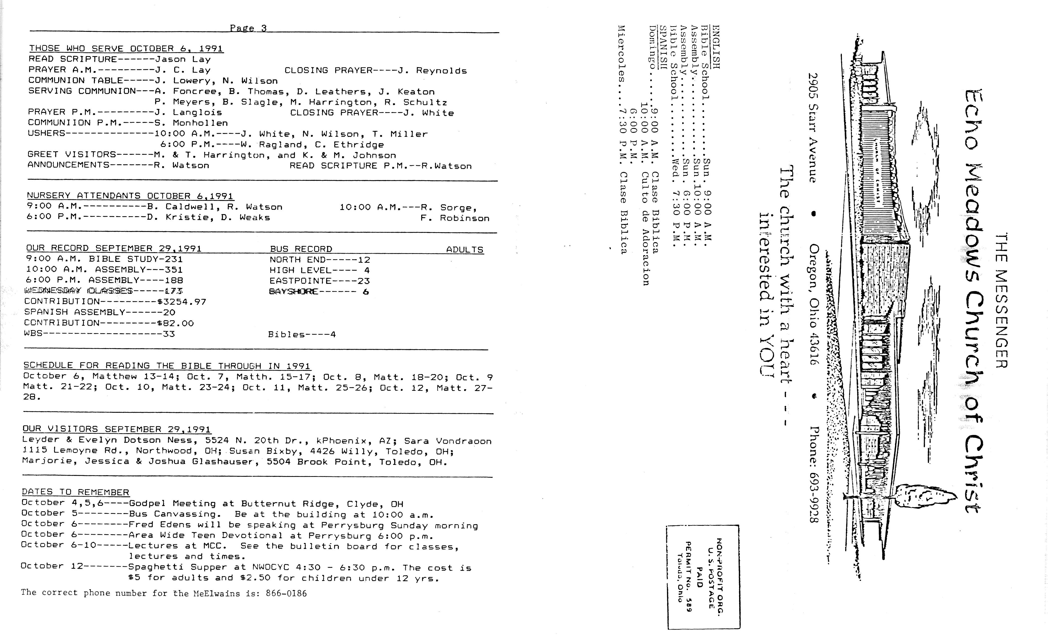 Scanned bulletin, page 1 of 1991-10-06.pdf