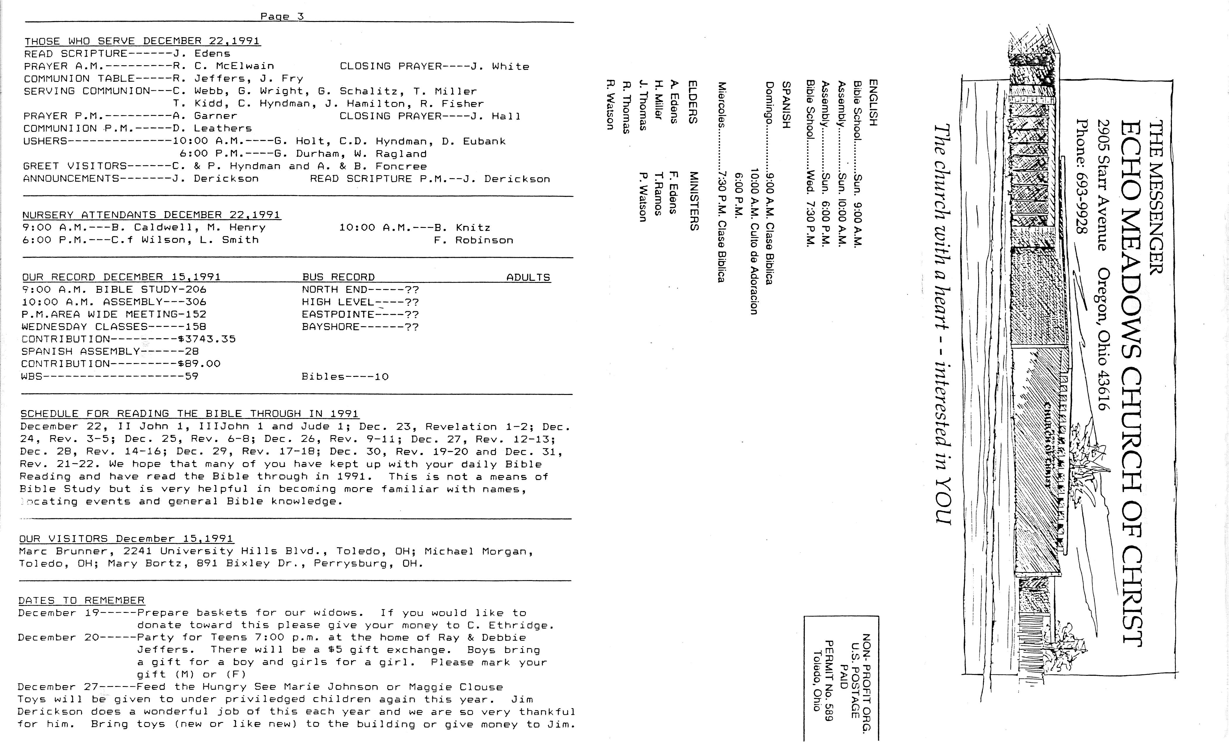 Scanned bulletin, page 1 of 1991-12-22.pdf