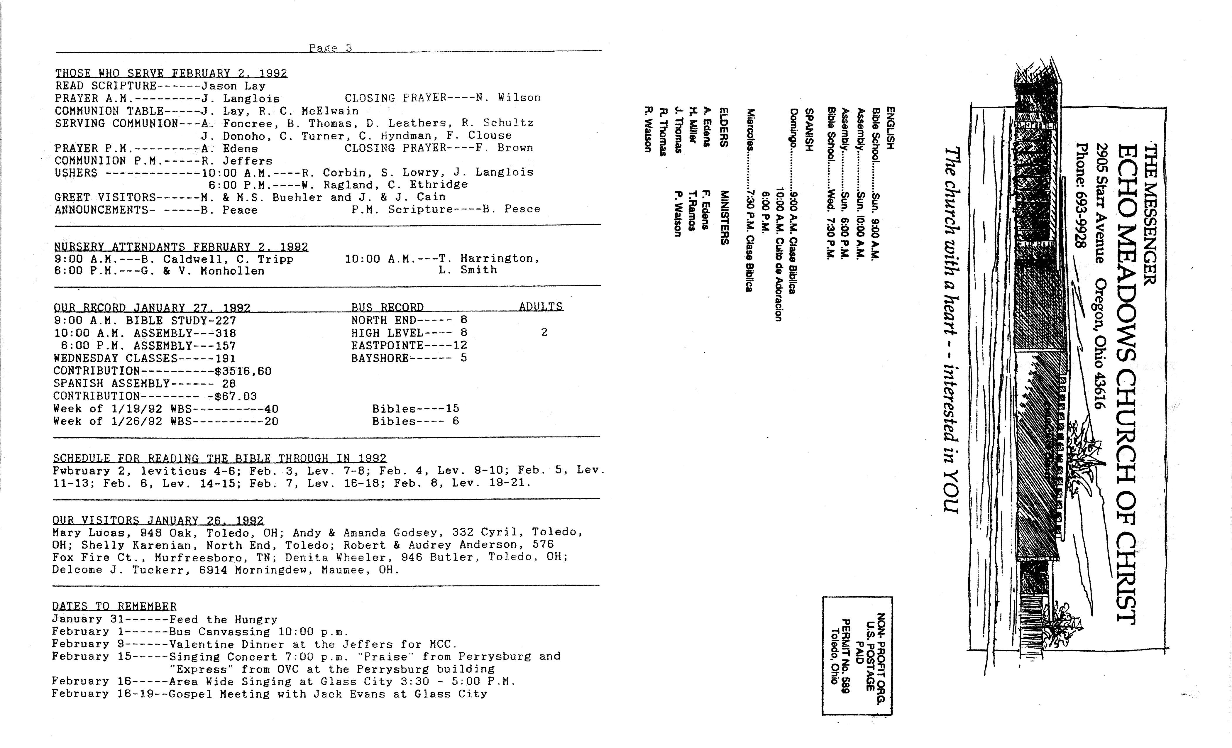 Scanned bulletin, page 1 of 1992-02-02.pdf