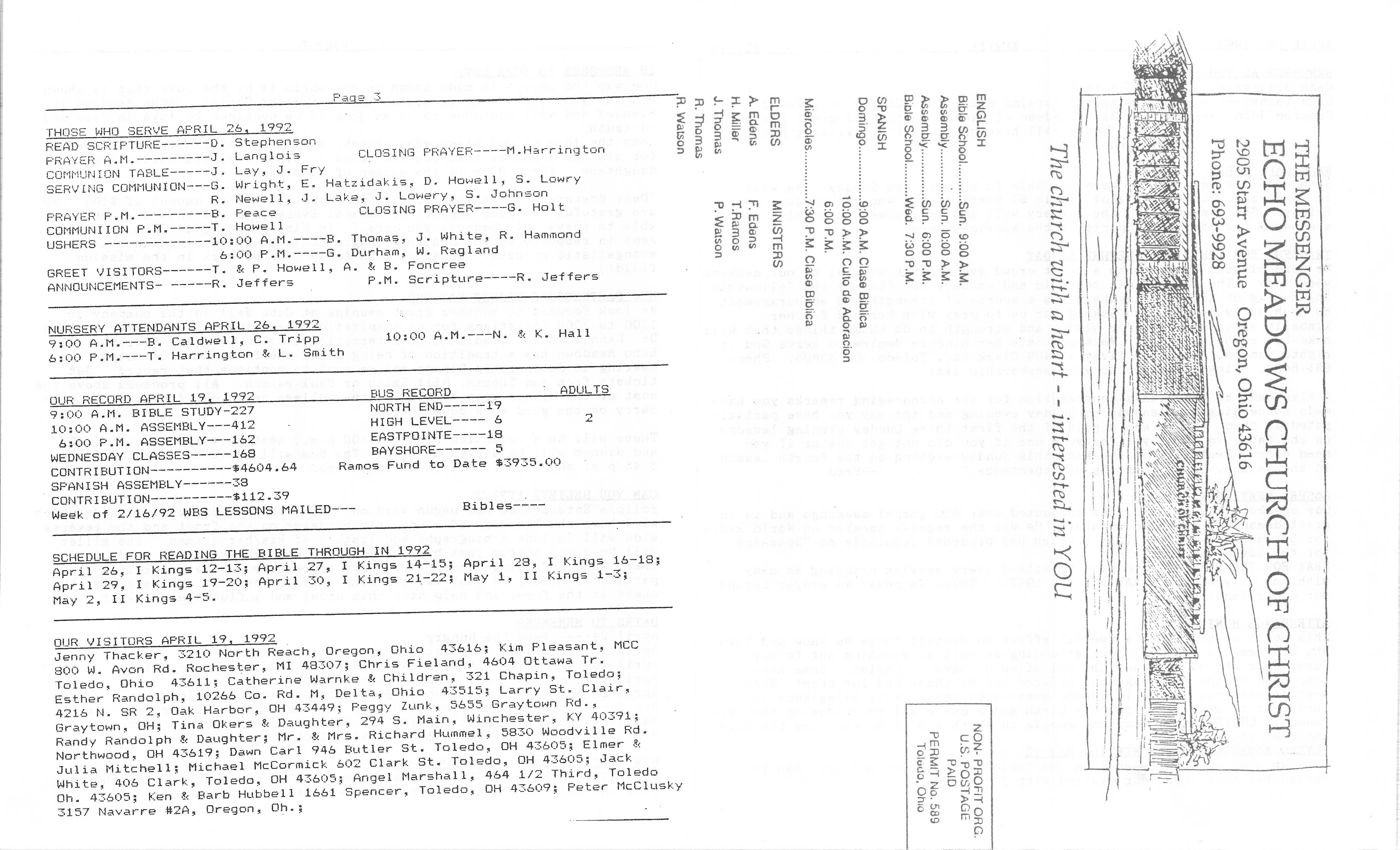 Scanned bulletin, page 1 of 1992-04-26.pdf