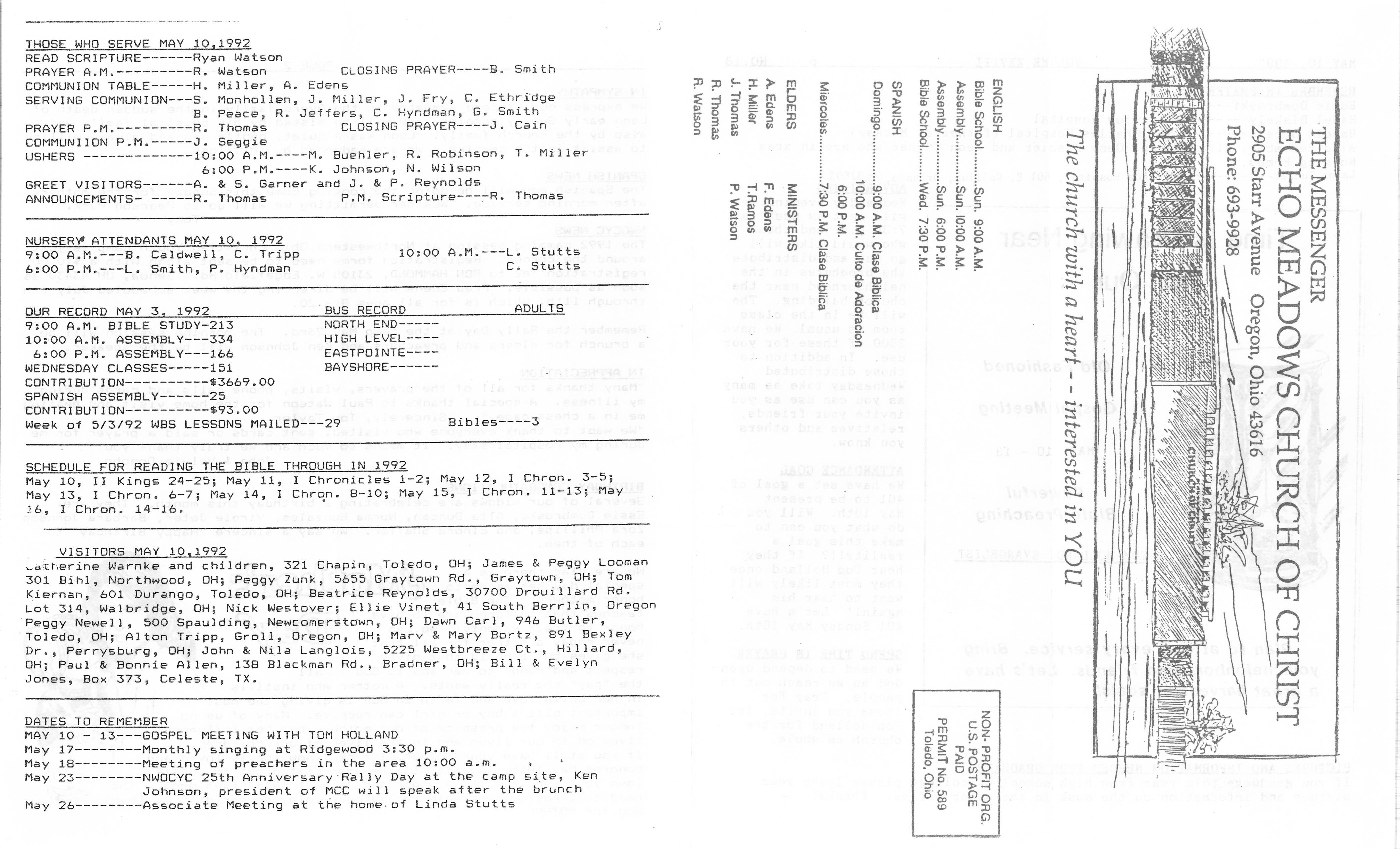 Scanned bulletin, page 1 of 1992-05-10.pdf