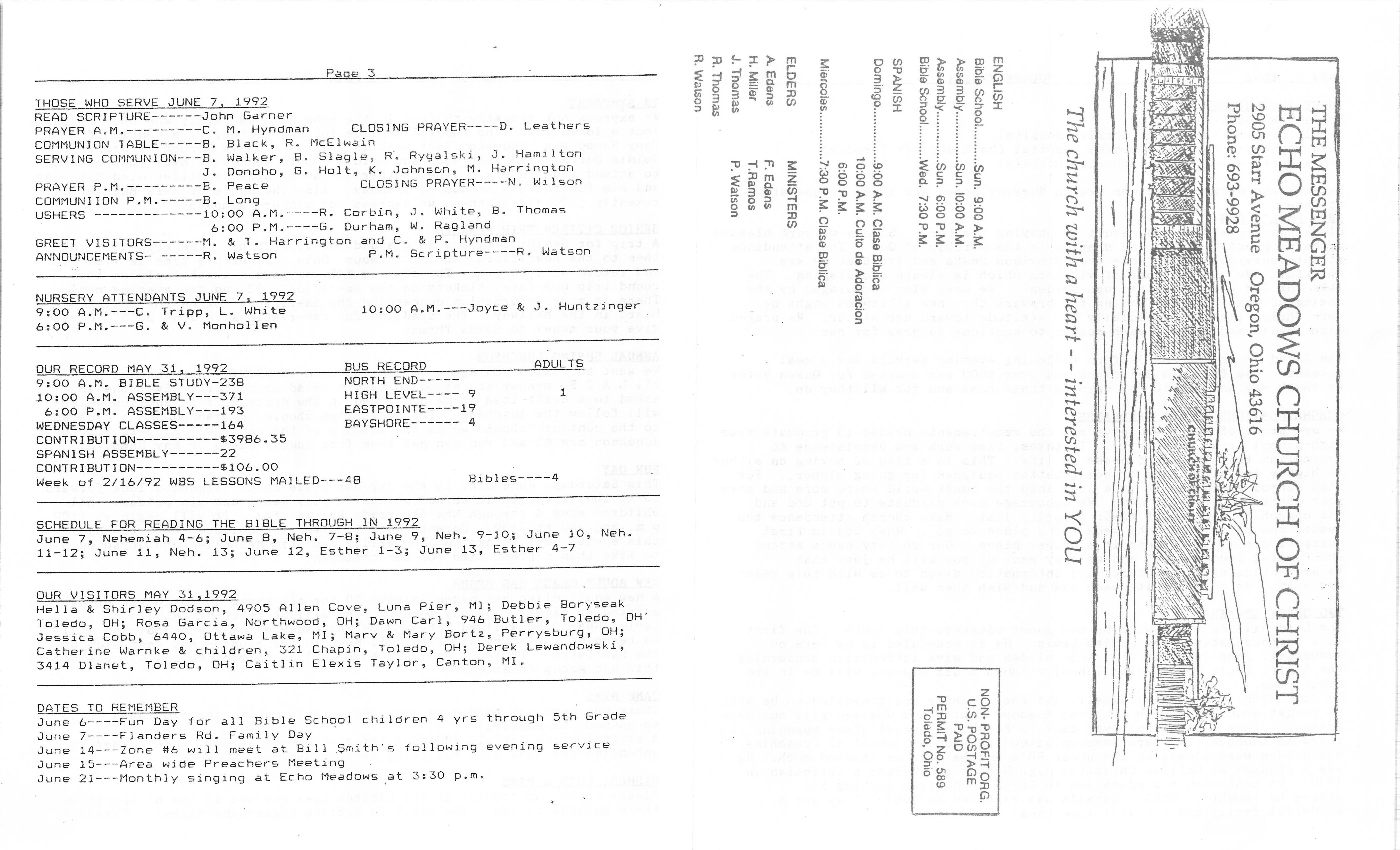 Scanned bulletin, page 1 of 1992-06-07.pdf