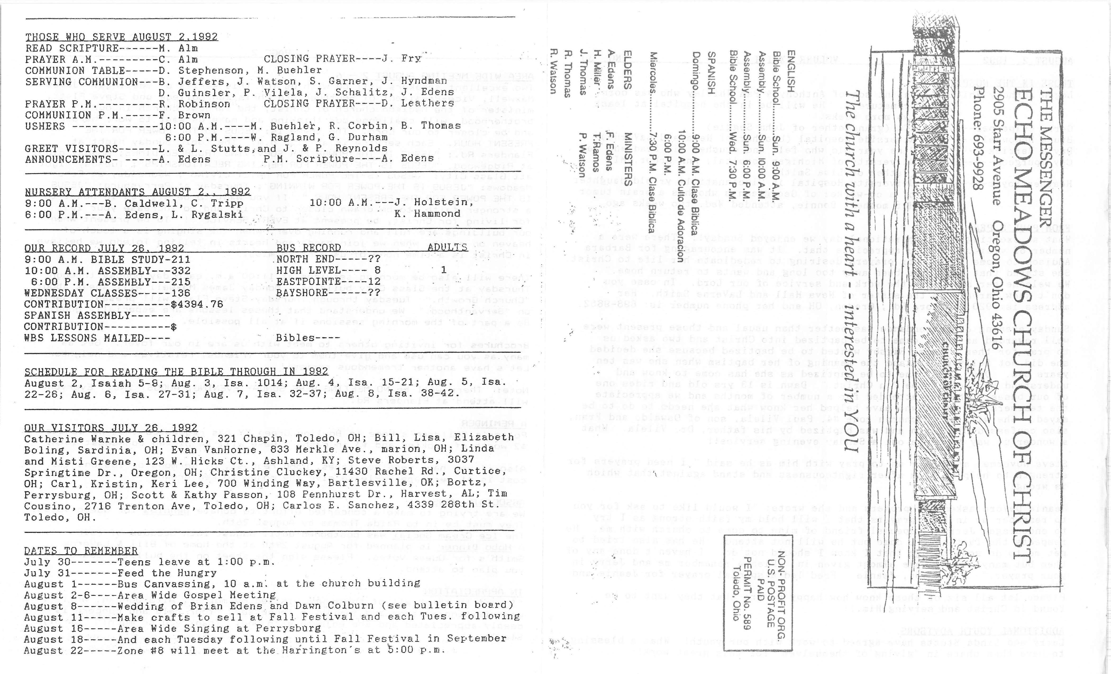 Scanned bulletin, page 1 of 1992-08-02.pdf