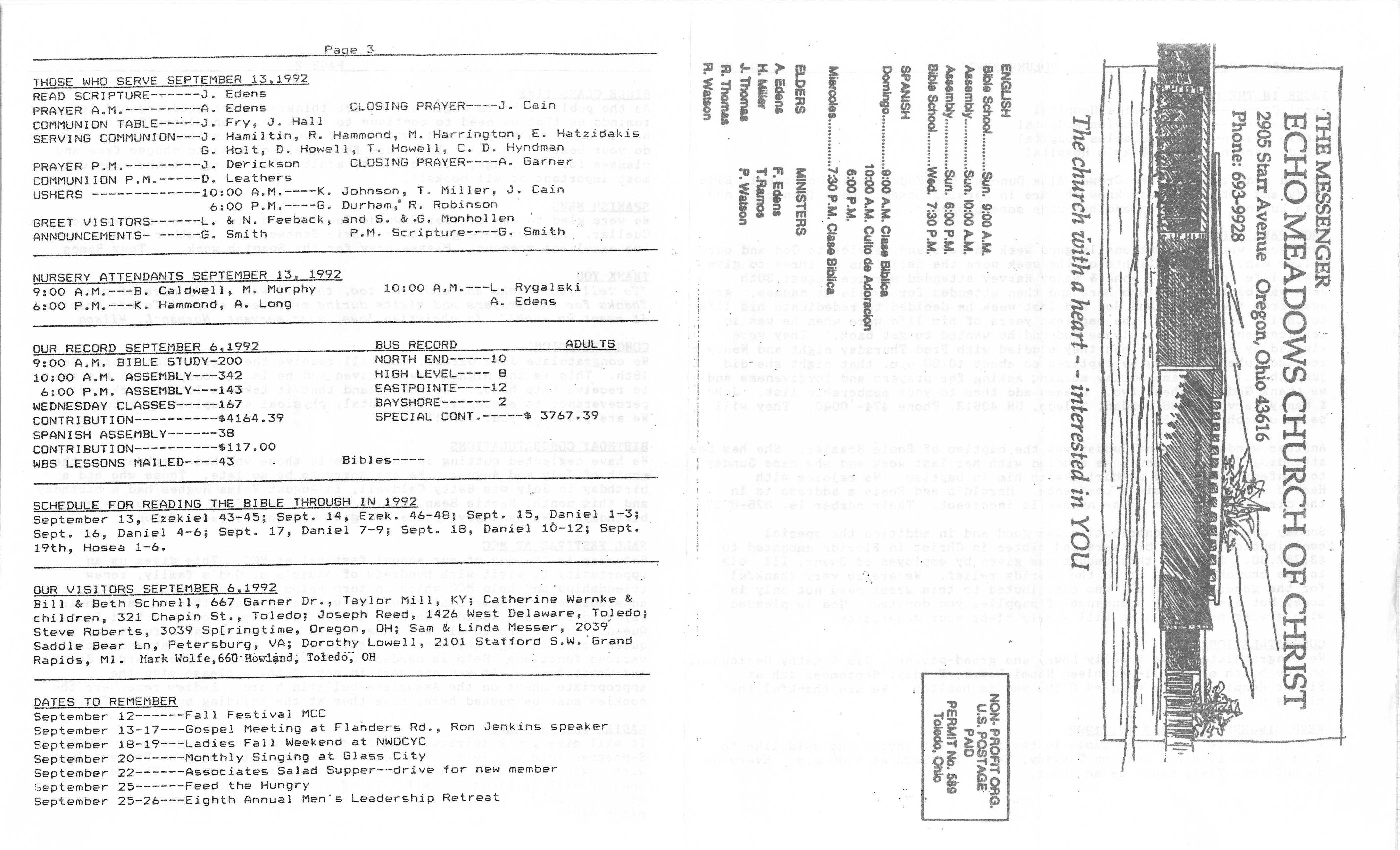 Scanned bulletin, page 1 of 1992-09-13.pdf