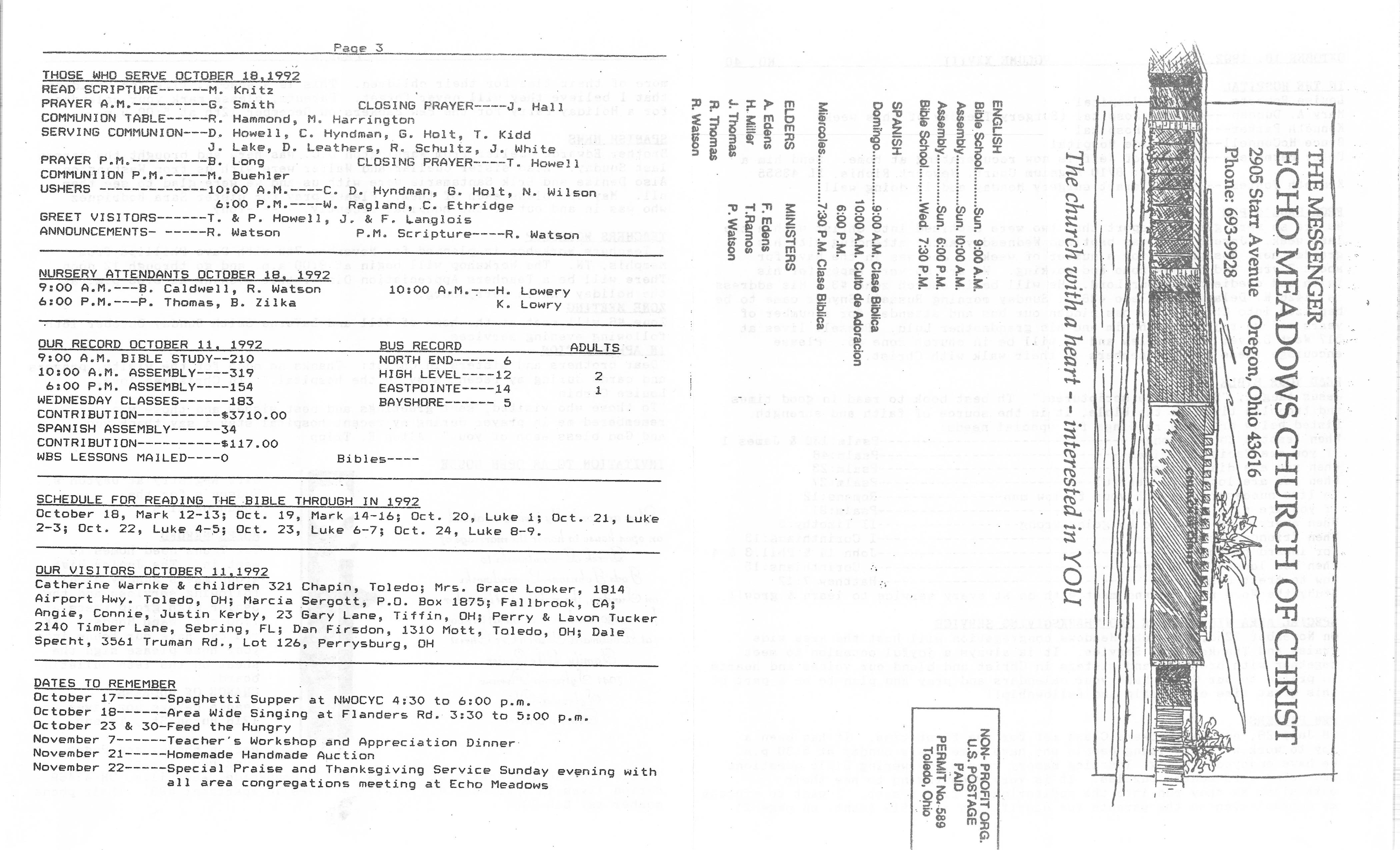 Scanned bulletin, page 1 of 1992-10-18.pdf