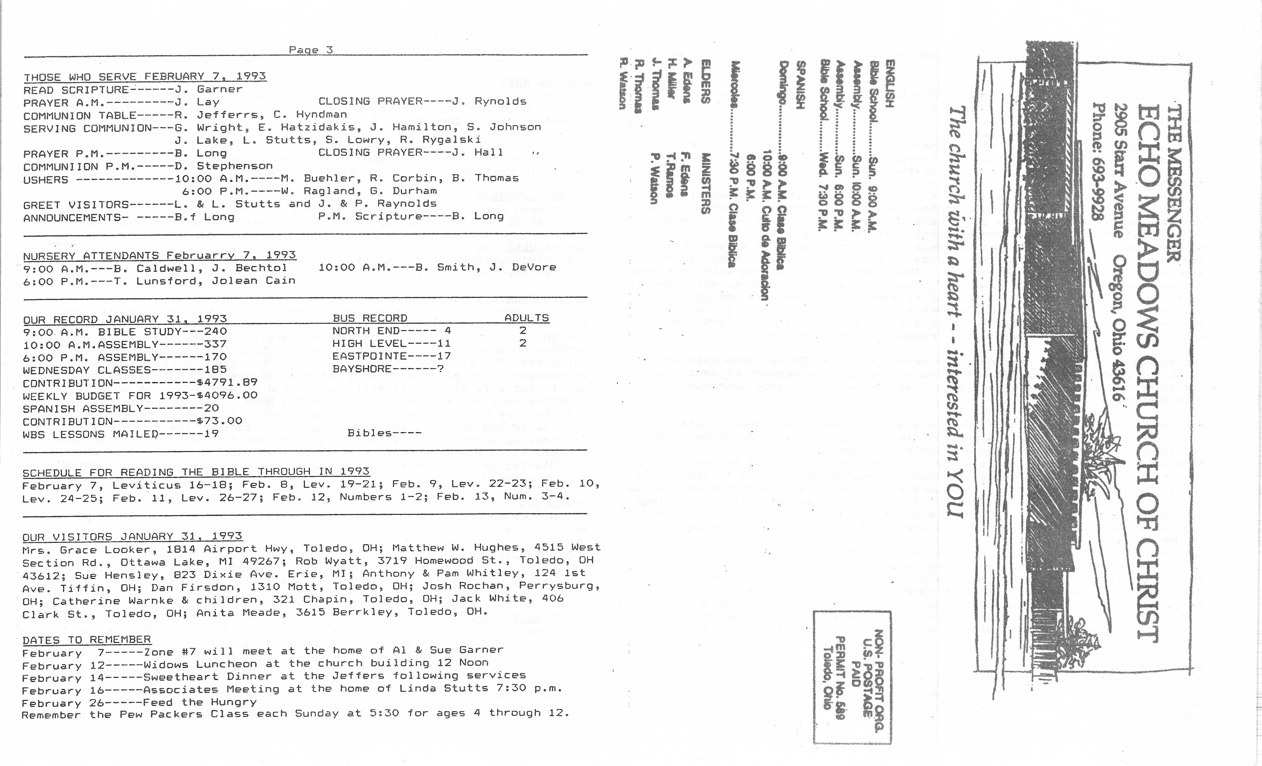Scanned bulletin, page 1 of 1993-02-07.pdf