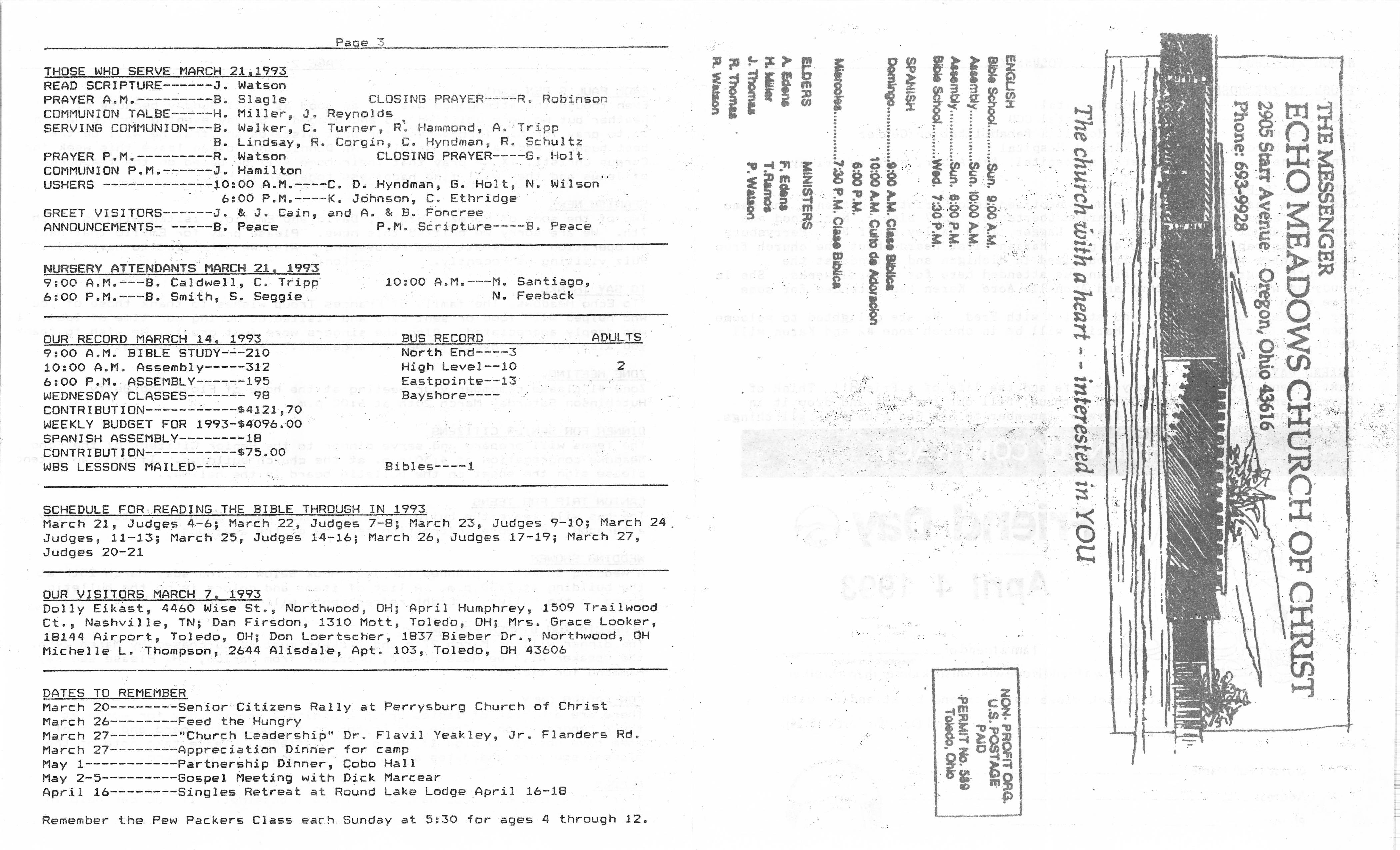 Scanned bulletin, page 1 of 1993-03-21.pdf