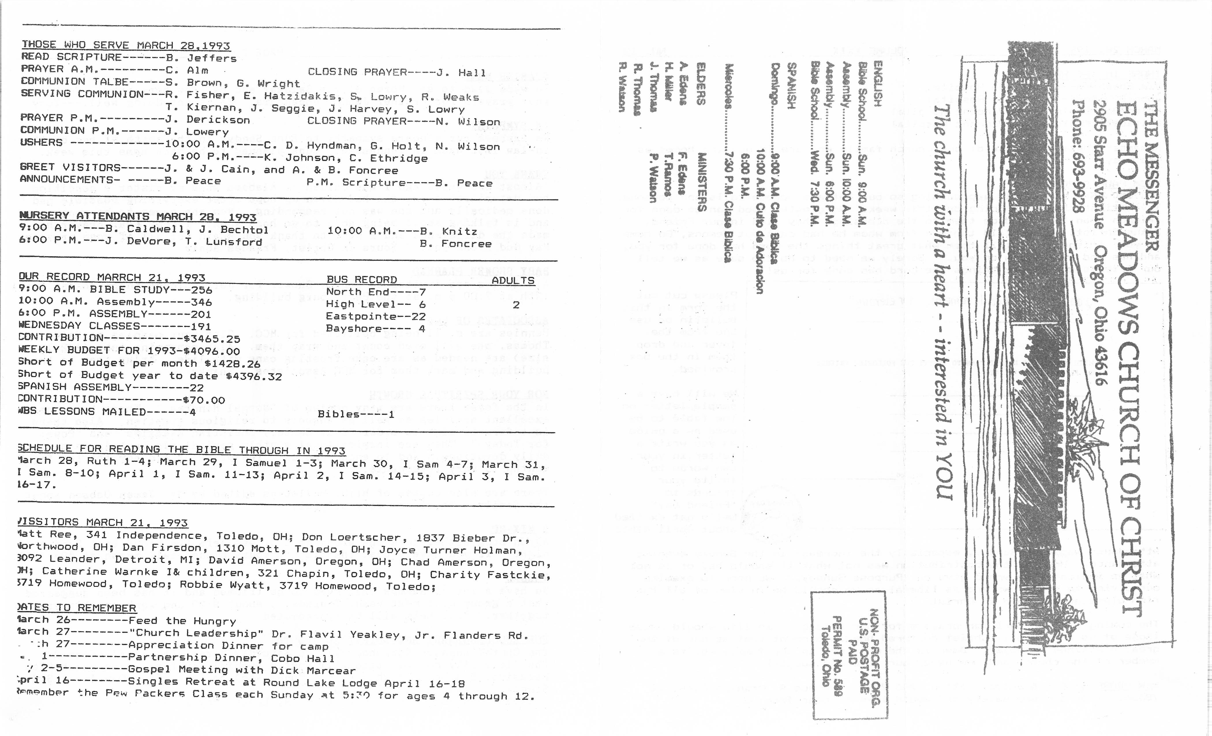 Scanned bulletin, page 1 of 1993-03-28.pdf
