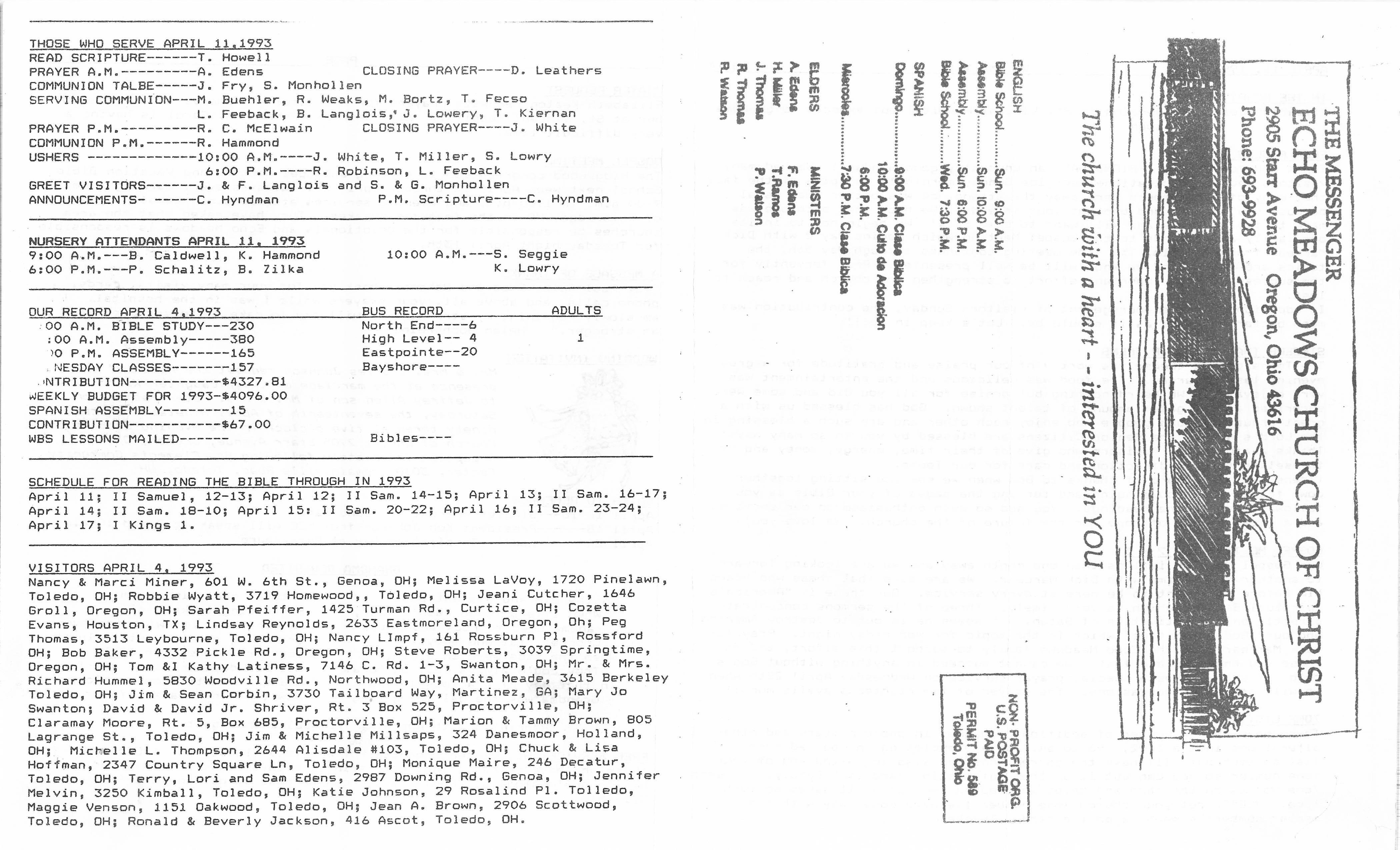 Scanned bulletin, page 1 of 1993-04-11.pdf