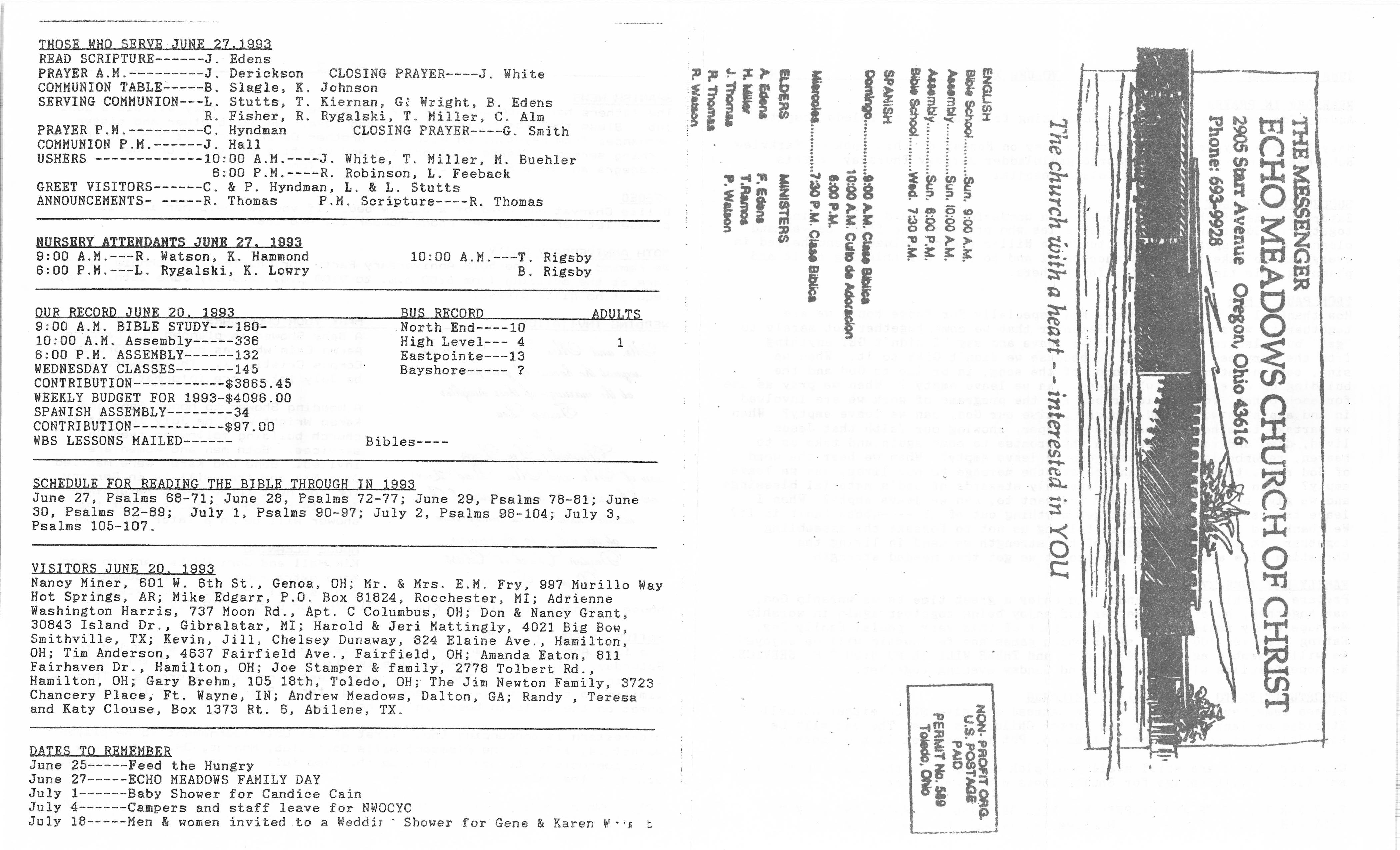 Scanned bulletin, page 1 of 1993-06-27.pdf