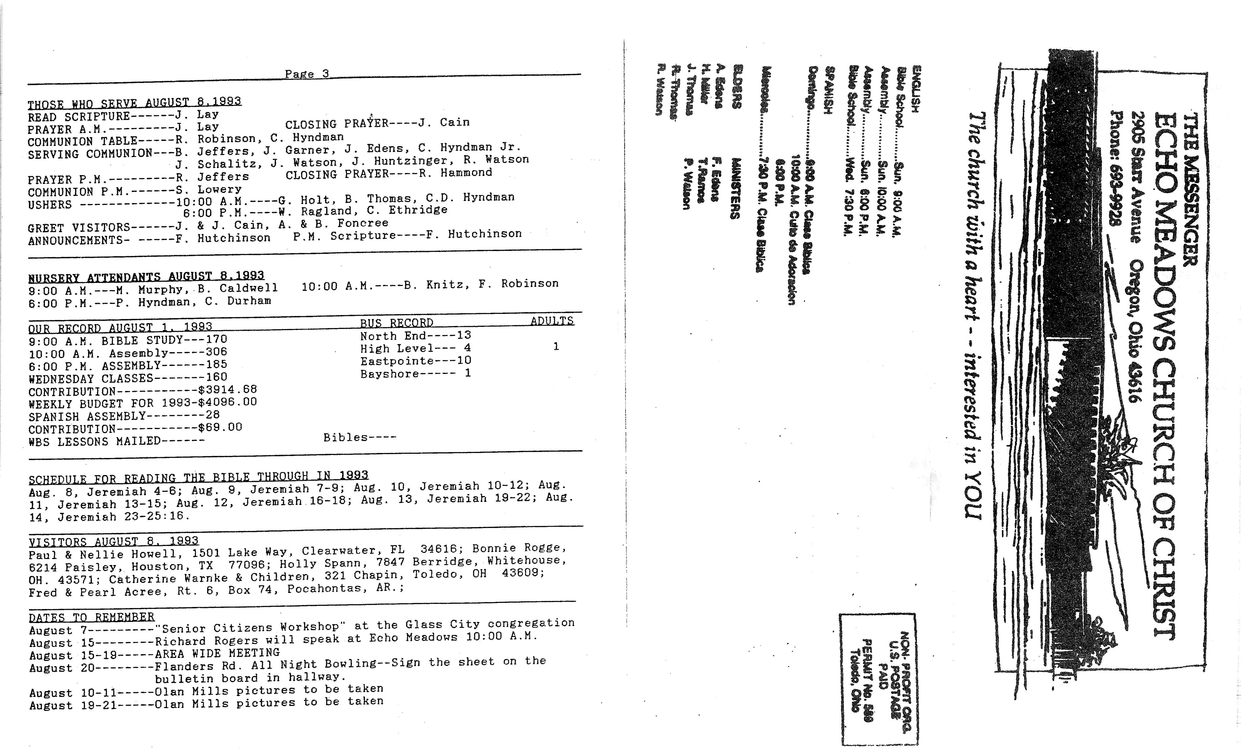 Scanned bulletin, page 1 of 1993-08-08.pdf