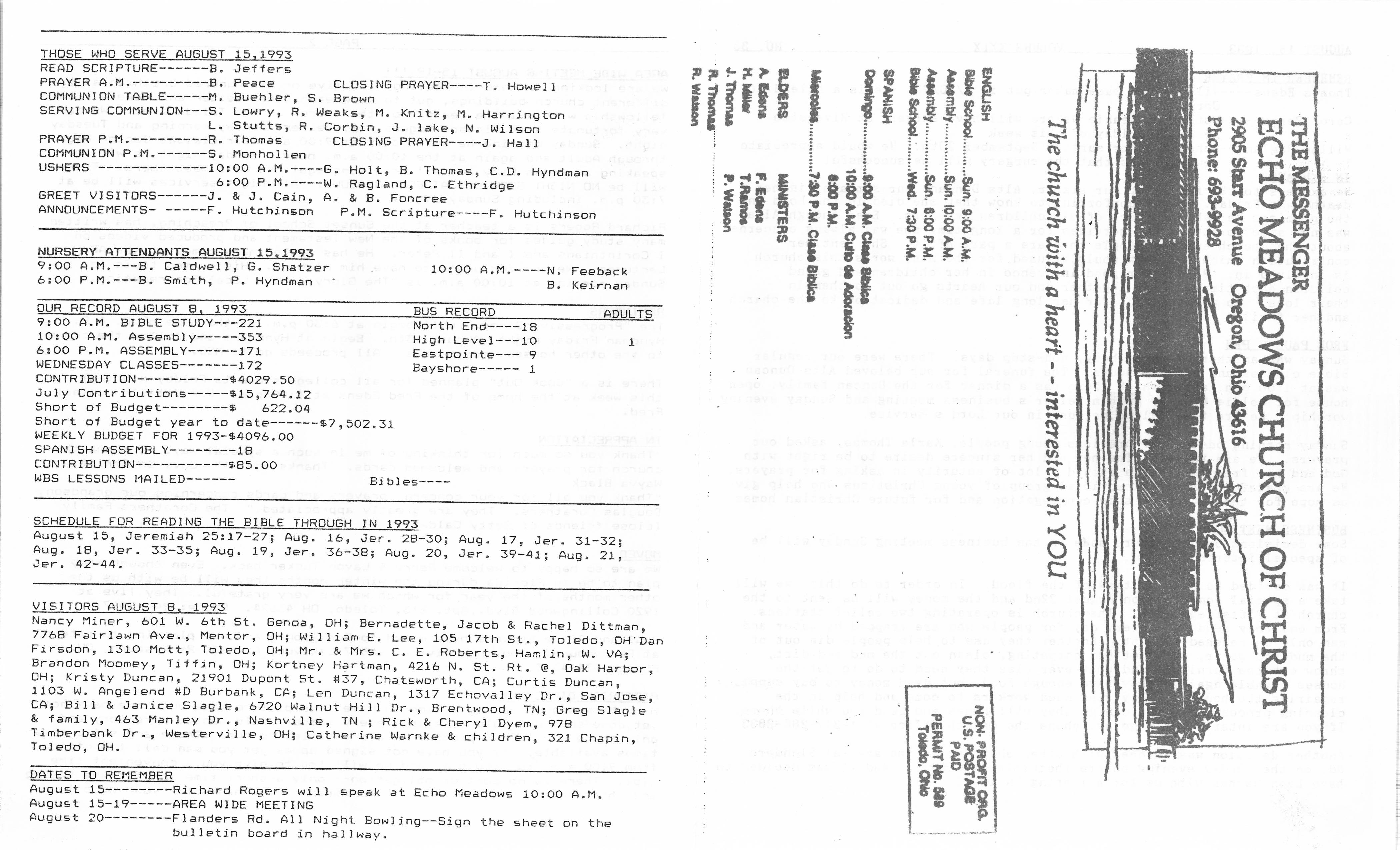 Scanned bulletin, page 1 of 1993-08-15.pdf