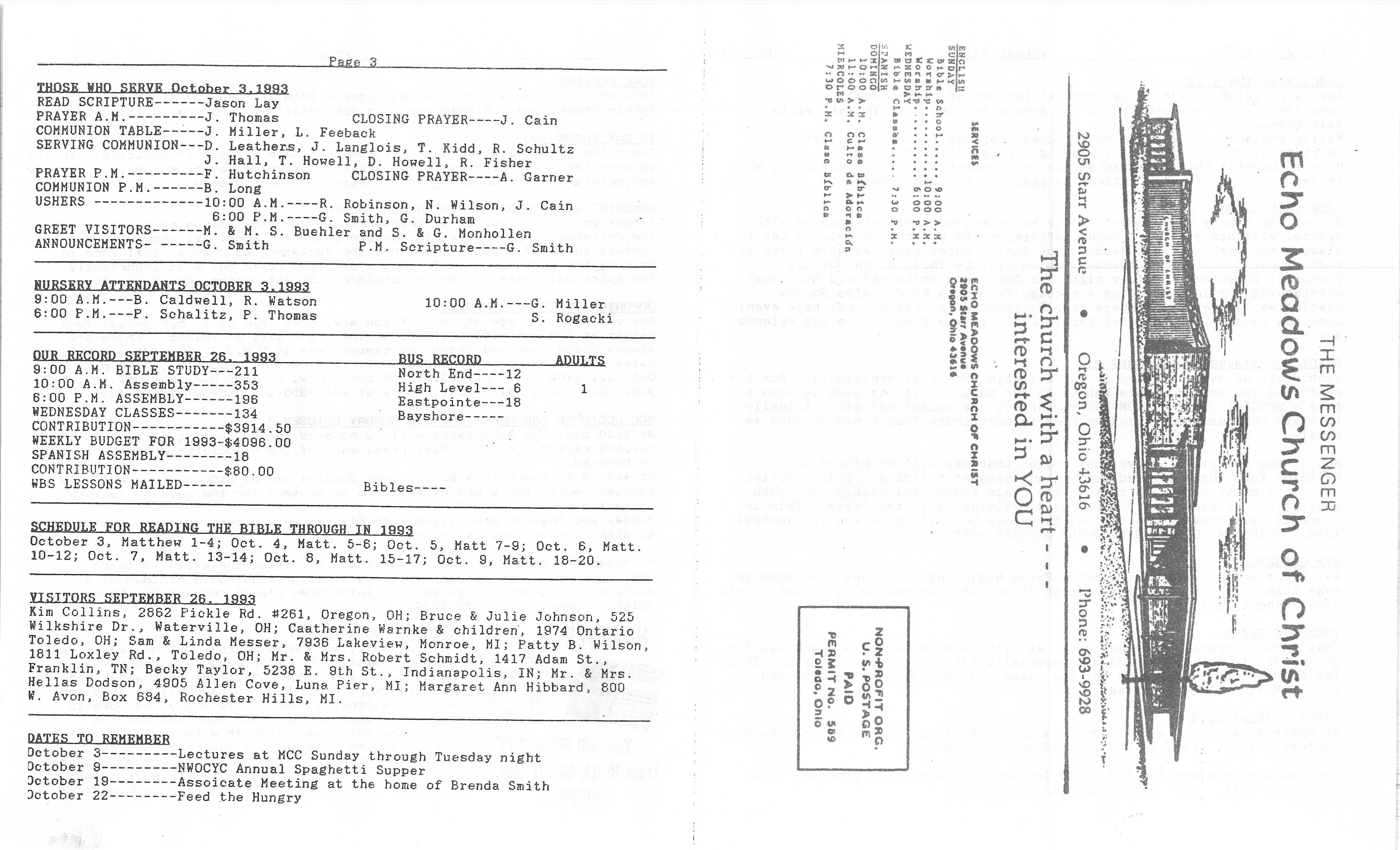 Scanned bulletin, page 1 of 1993-10-03.pdf