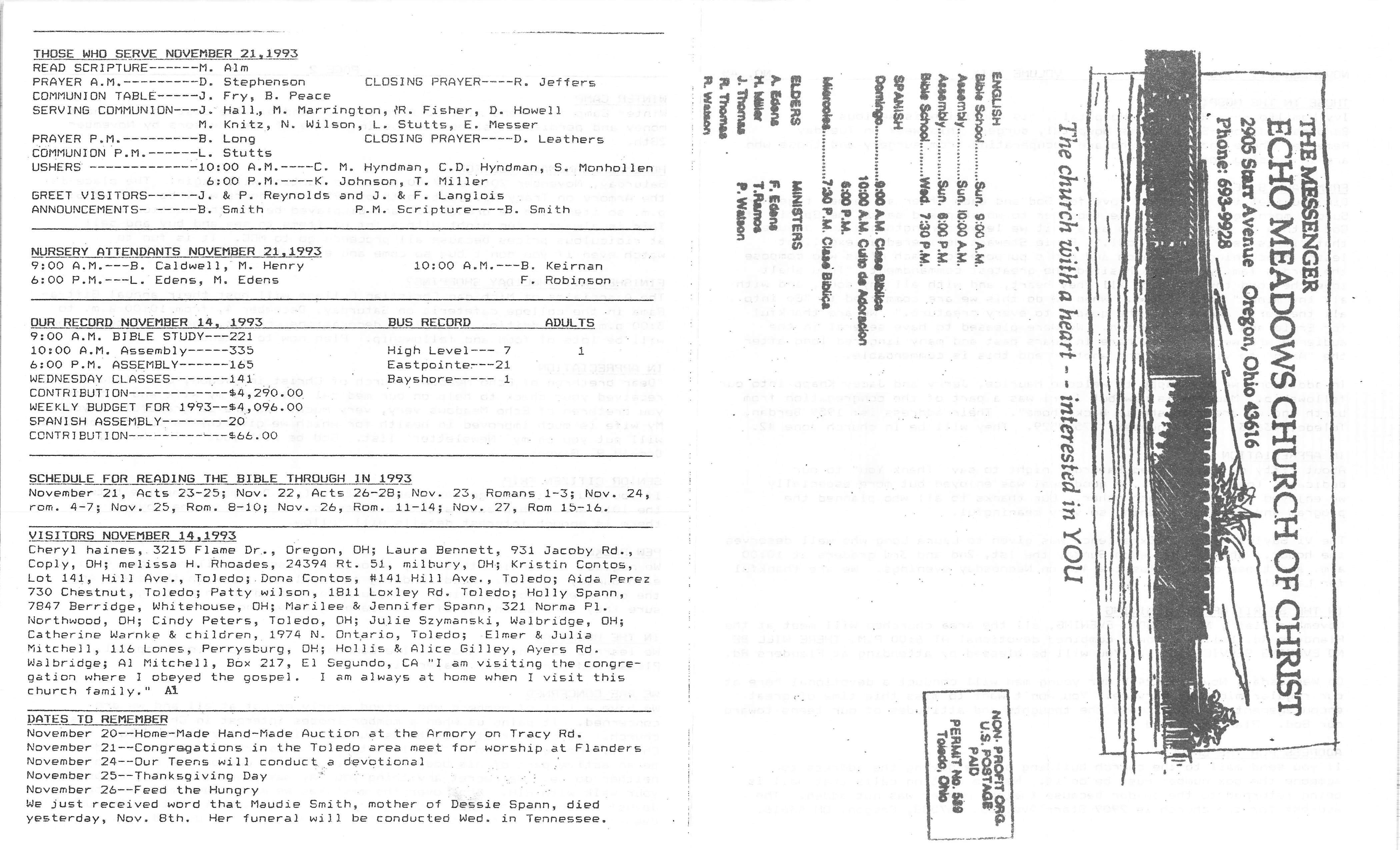 Scanned bulletin, page 1 of 1993-11-21.pdf