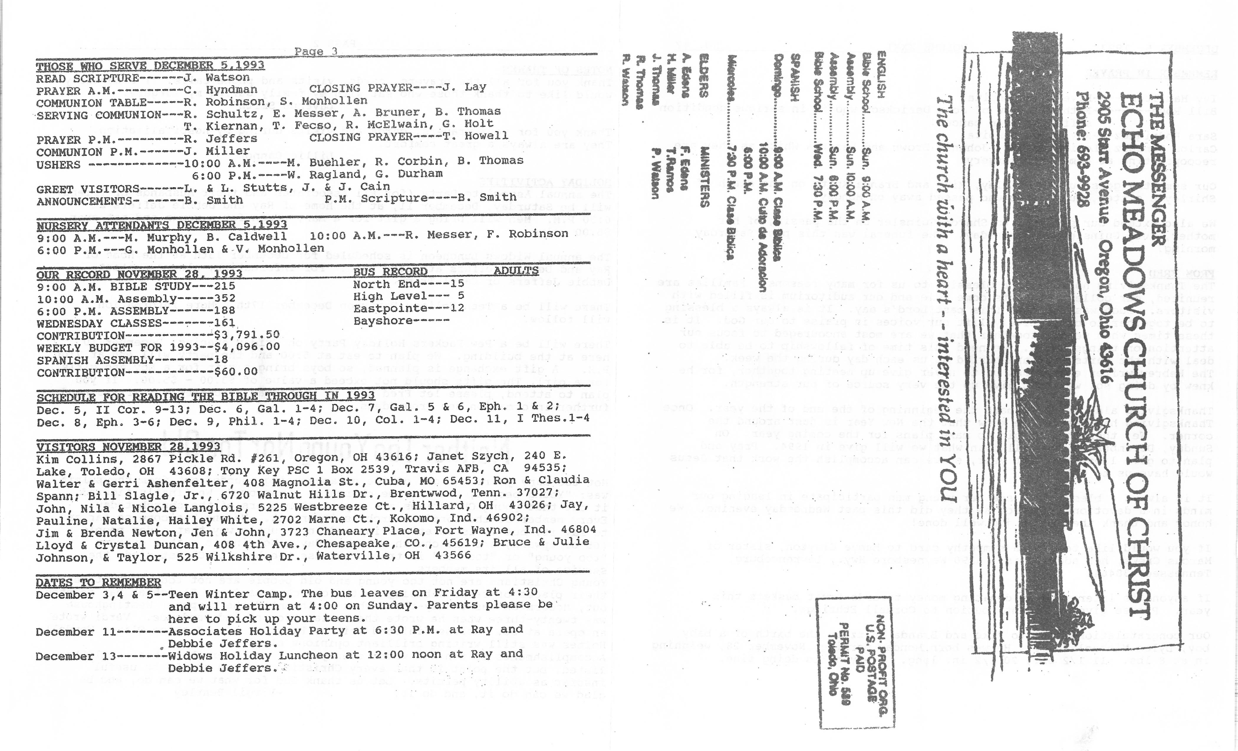 Scanned bulletin, page 1 of 1993-12-05.pdf